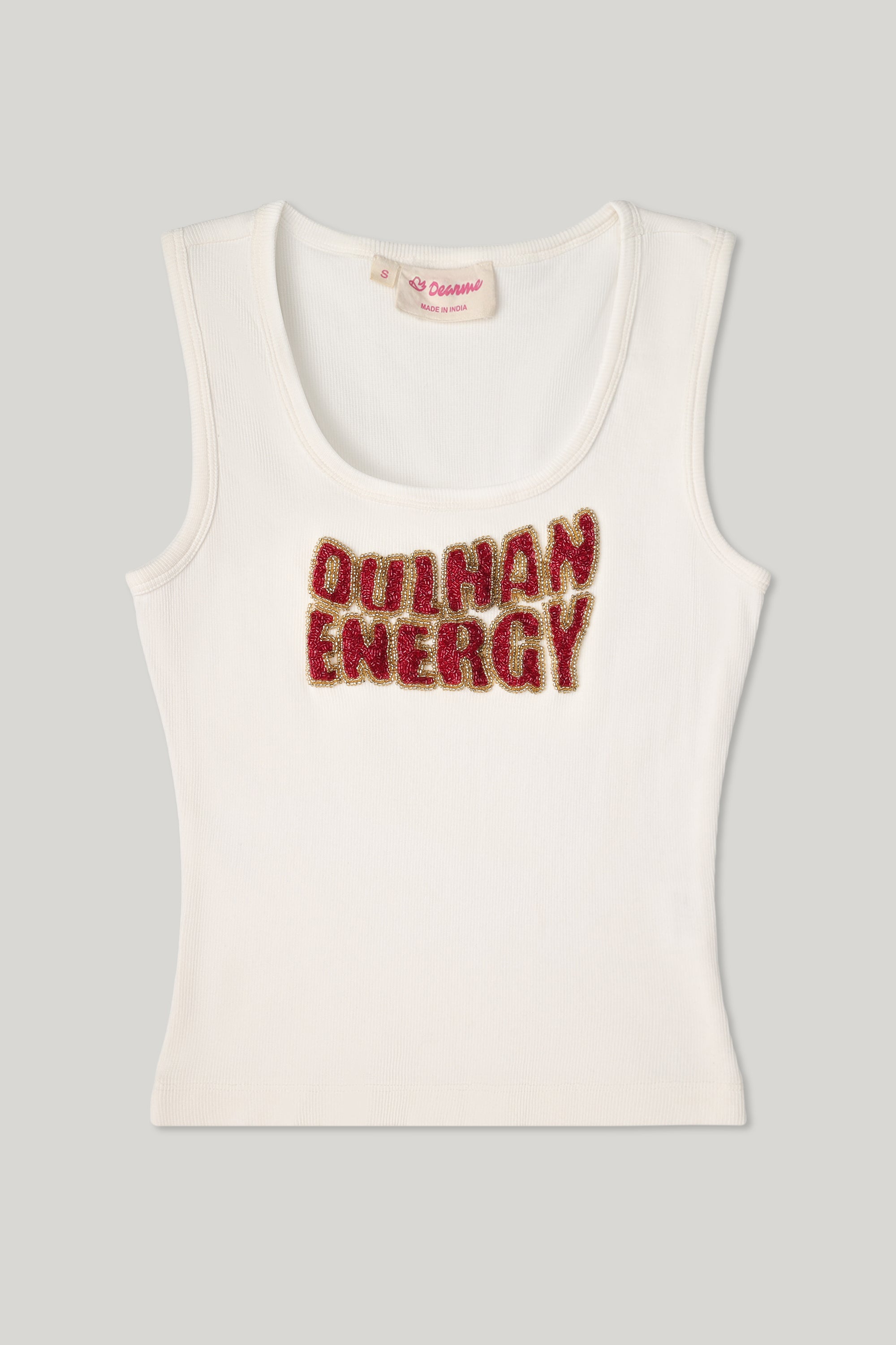 Dulhan Energy Beaded Tank Top