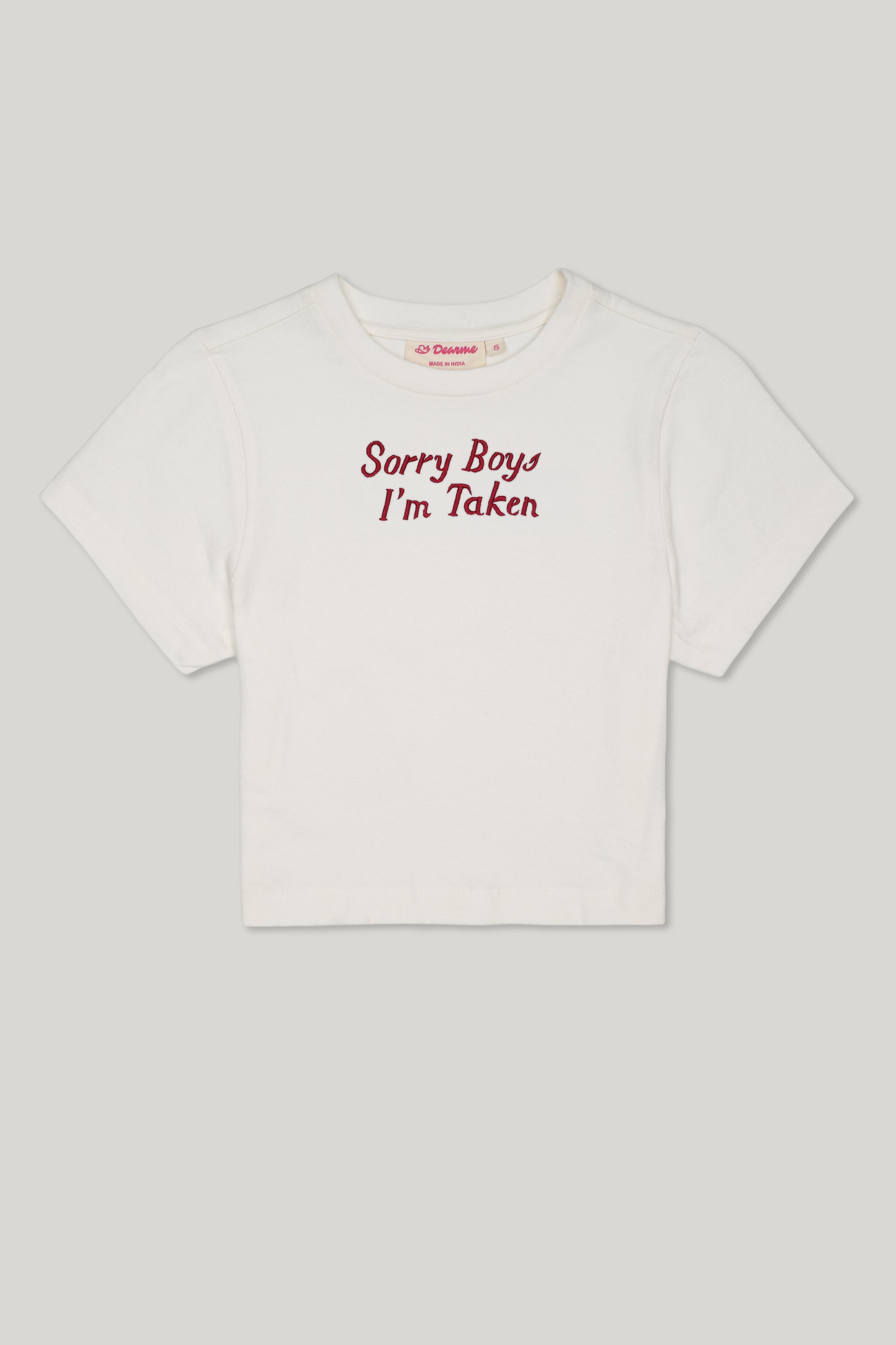 Sorry boys I'm taken Baby Tee