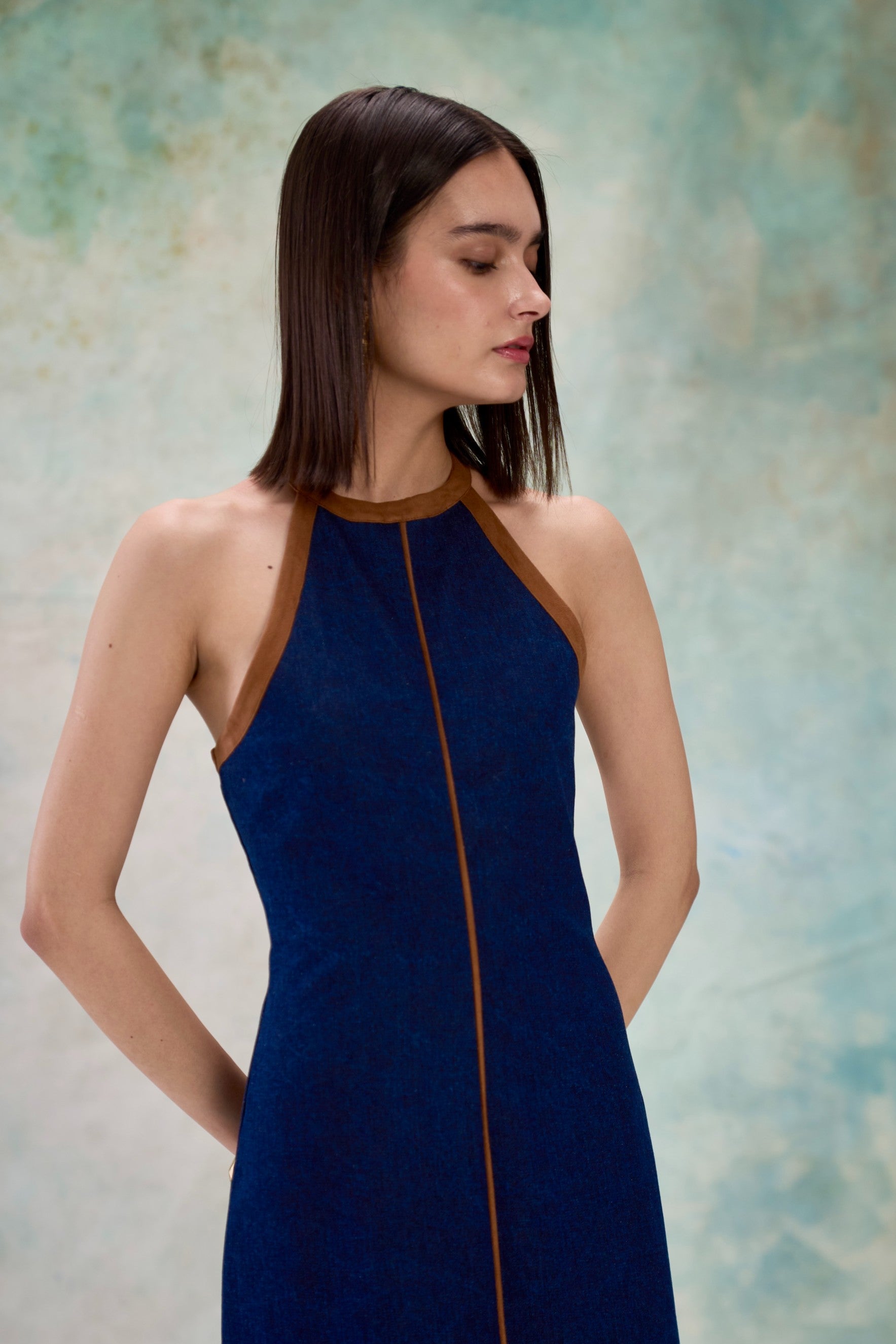 Midnight Muse Denim Dress