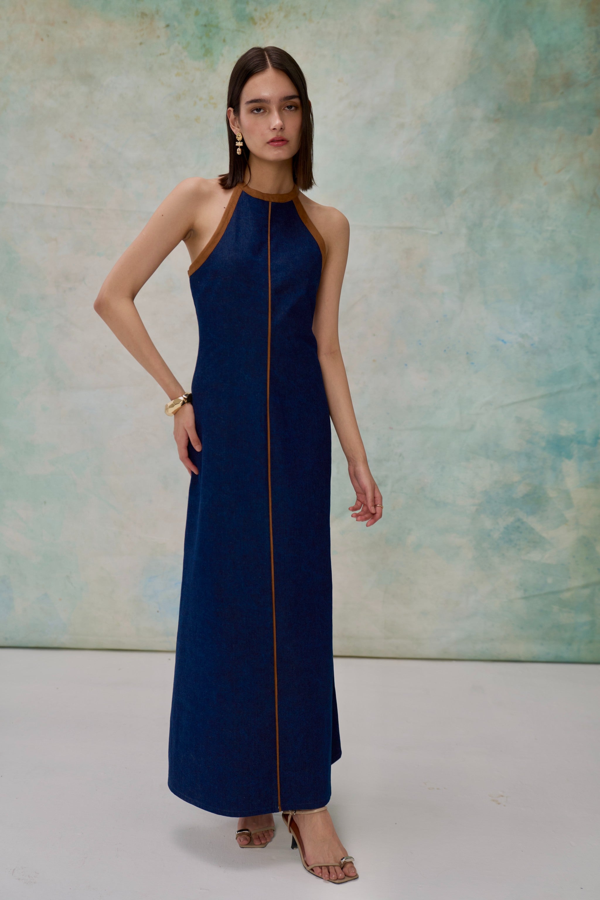 Midnight Muse Denim Dress