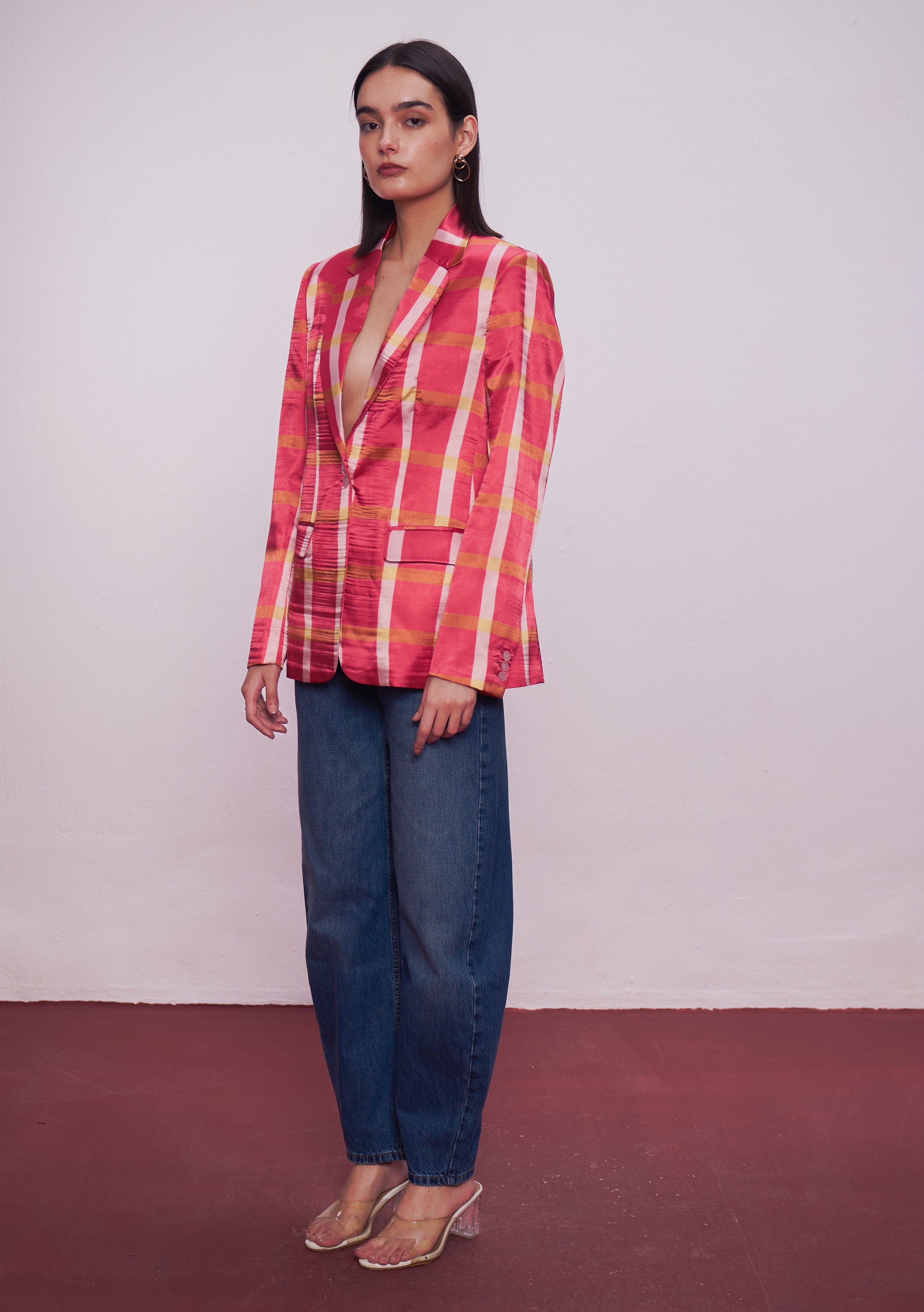 The Electric Check Blazer