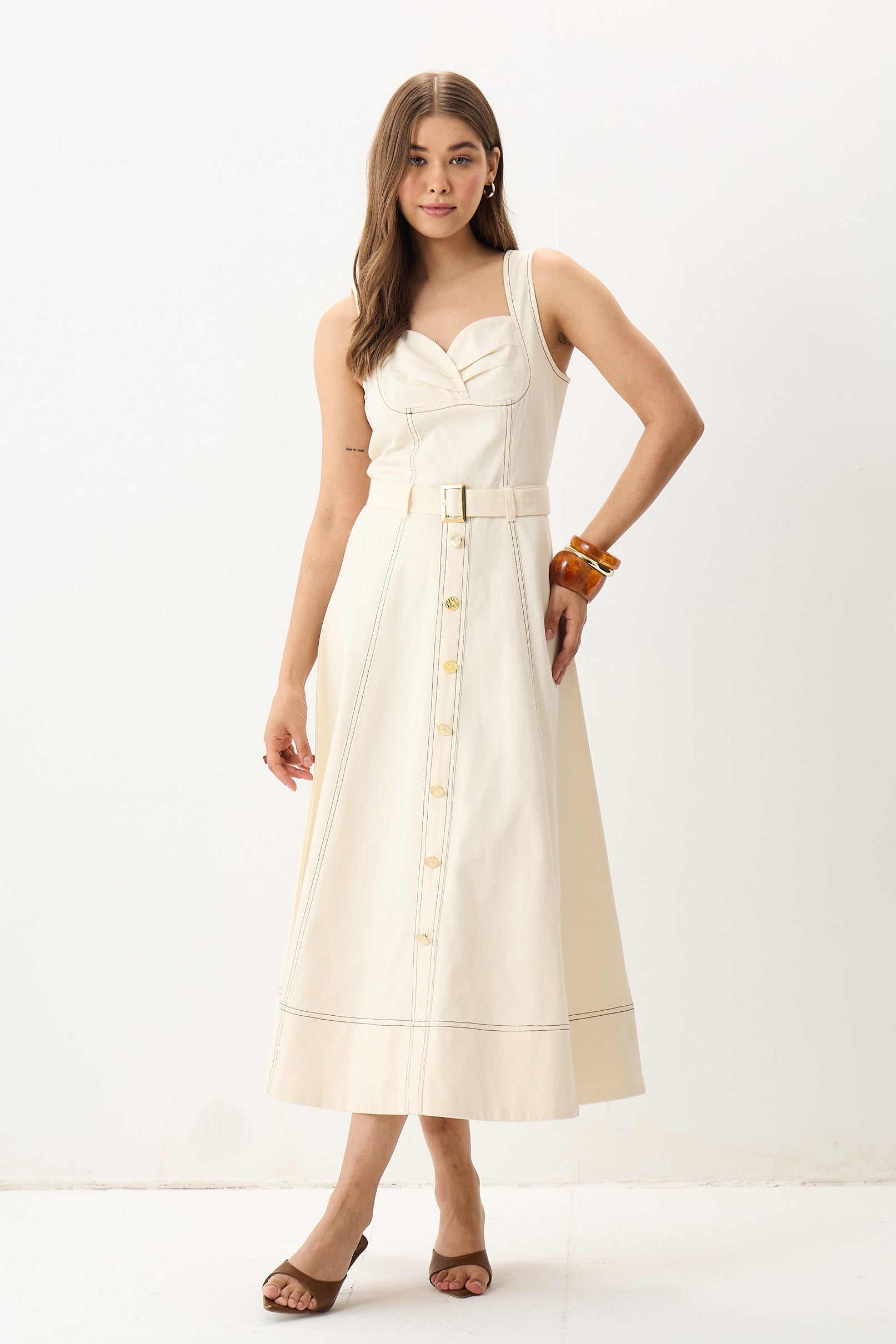 The Ivory Corset Dress