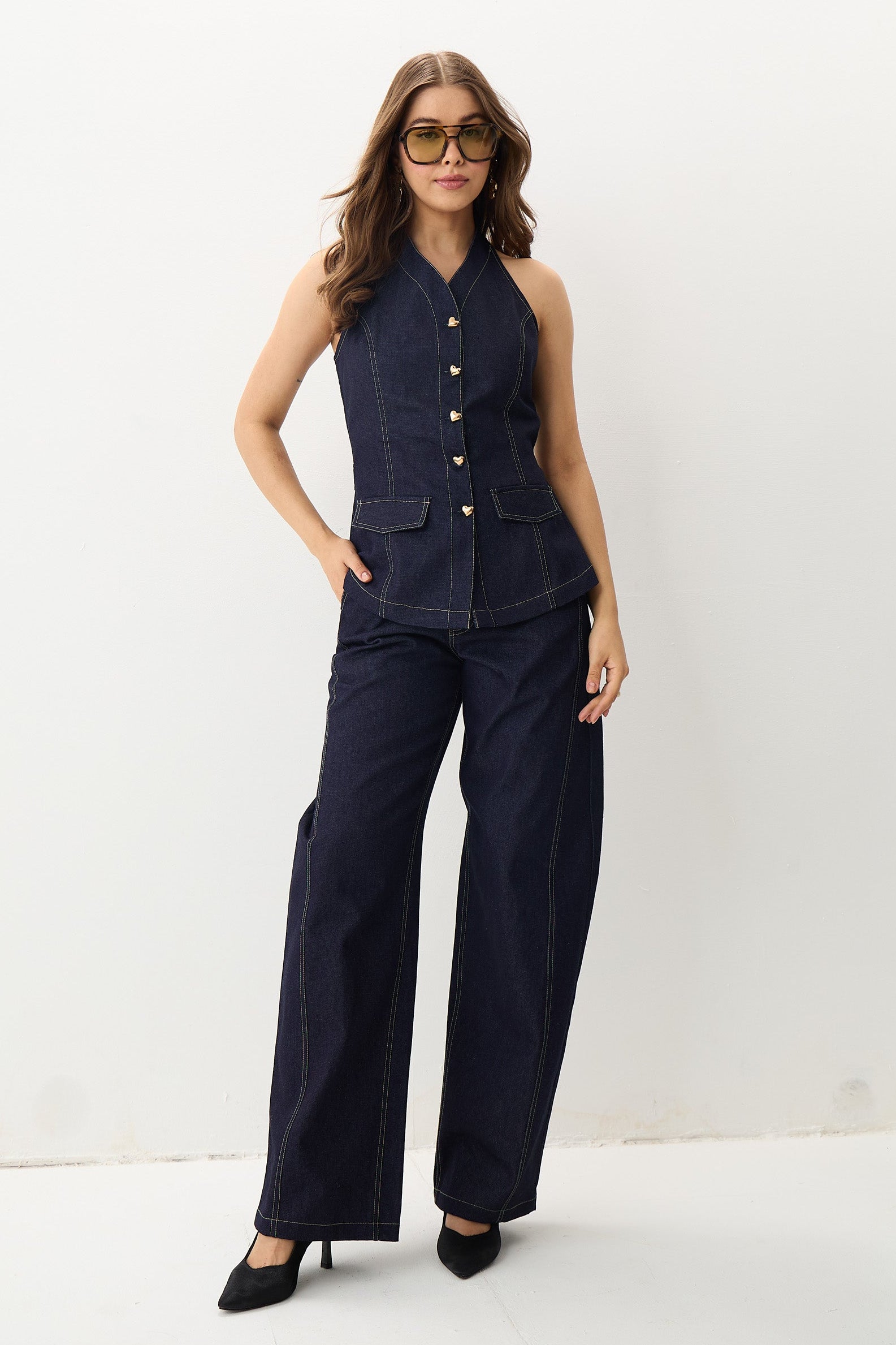 The Milan Denim Set