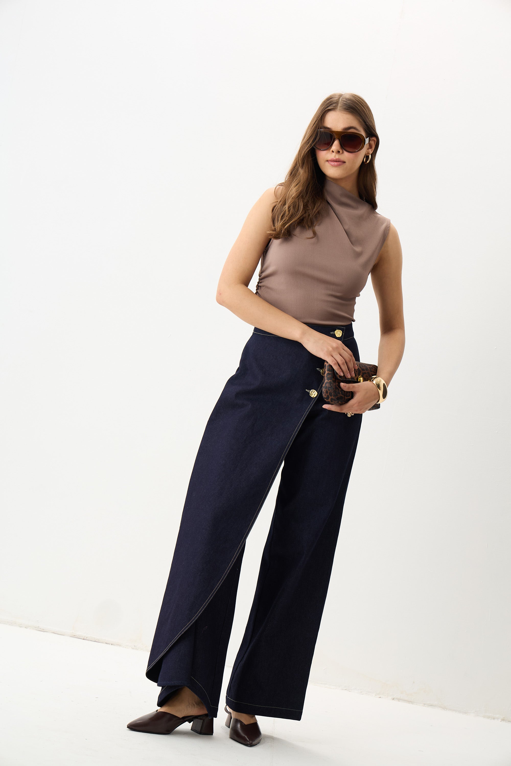 The Sculpted Denim Pant