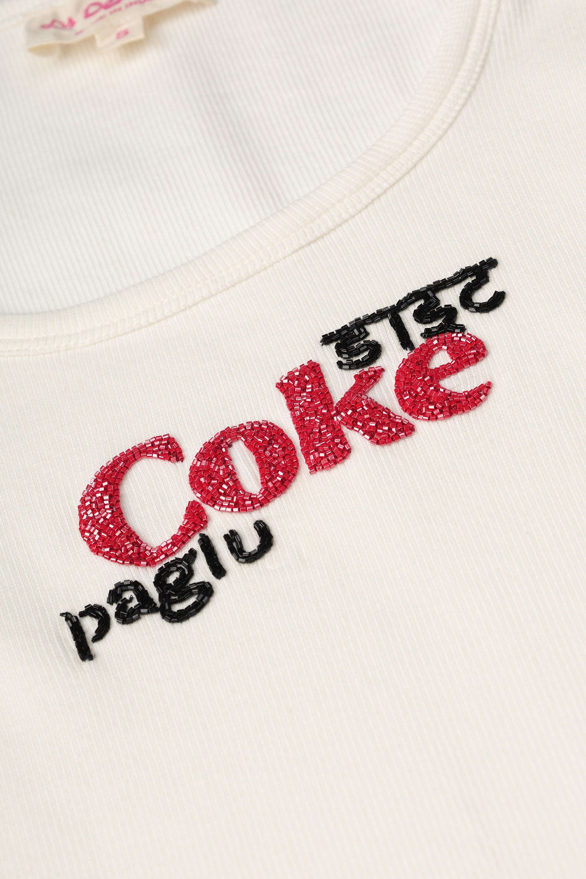 Diet Coke Paglu Beaded Tank Top