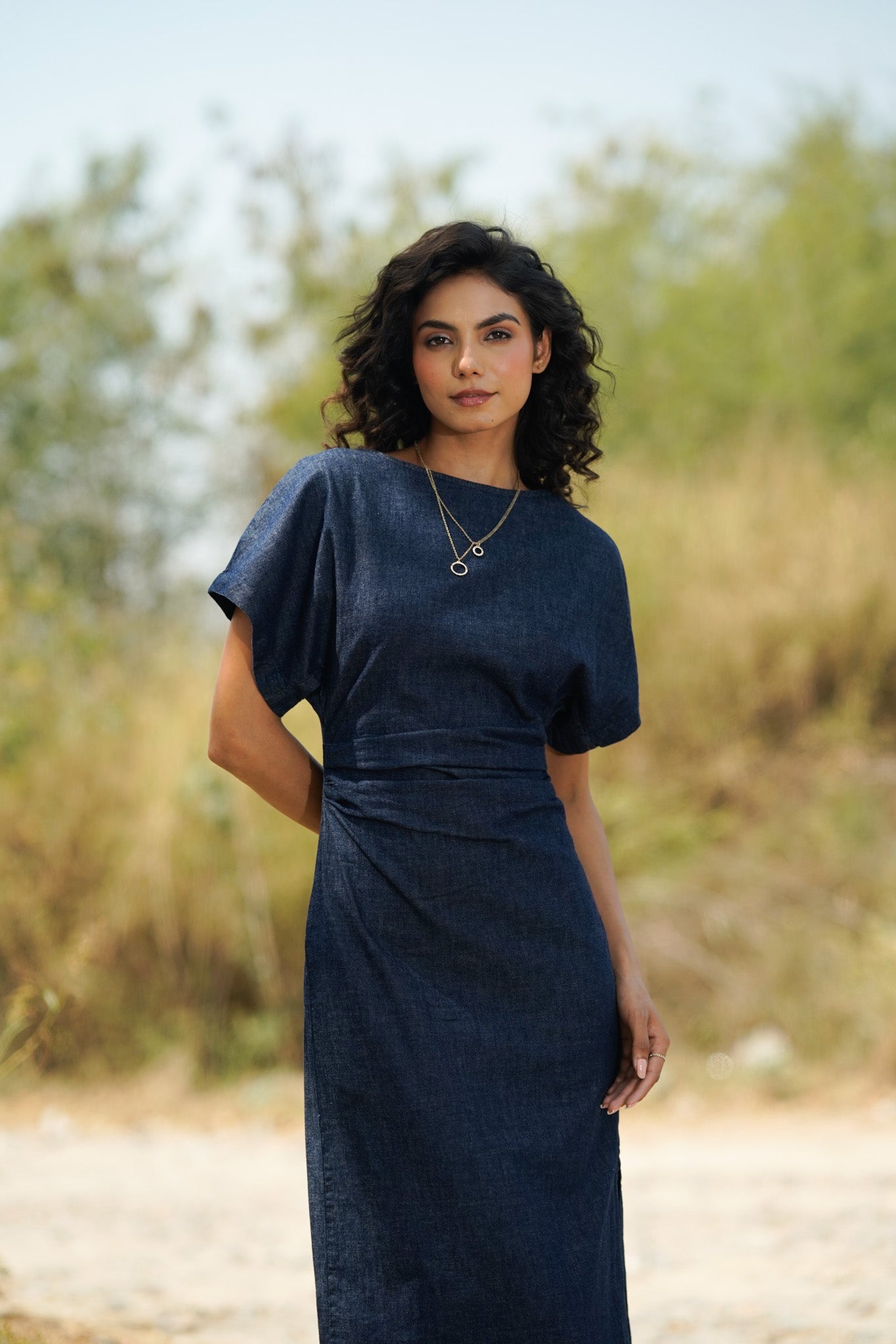 Denim Muse Maxi