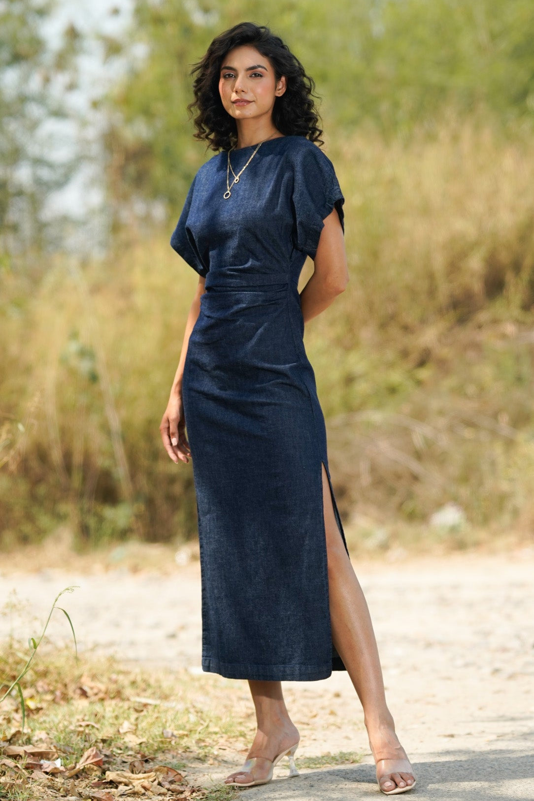 Denim Muse Maxi