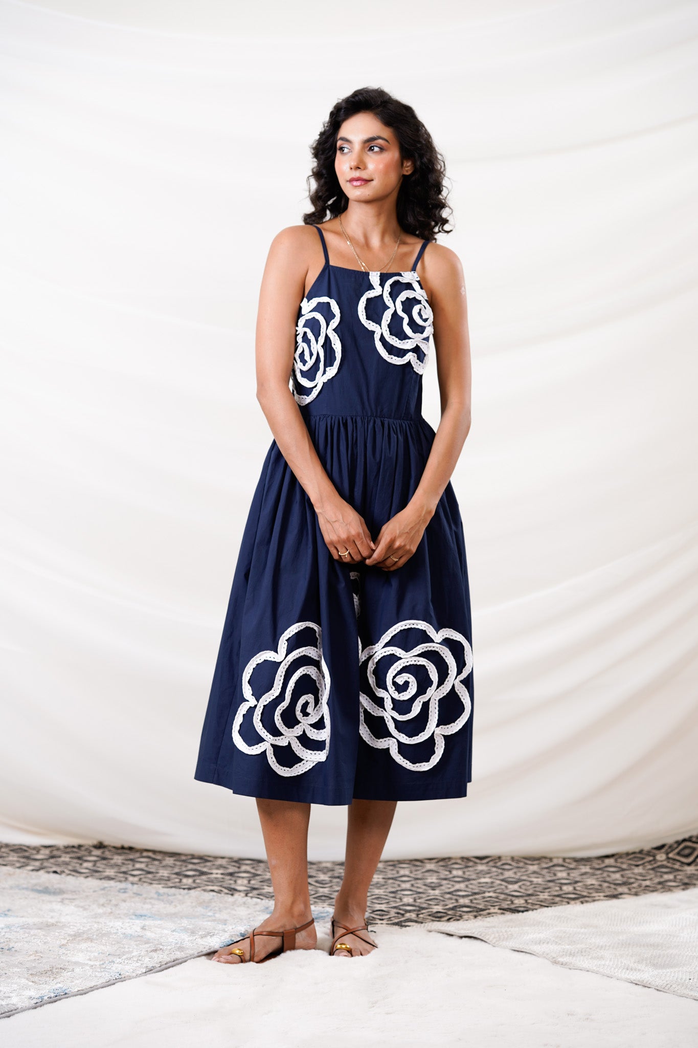 Azure Blossom Dress