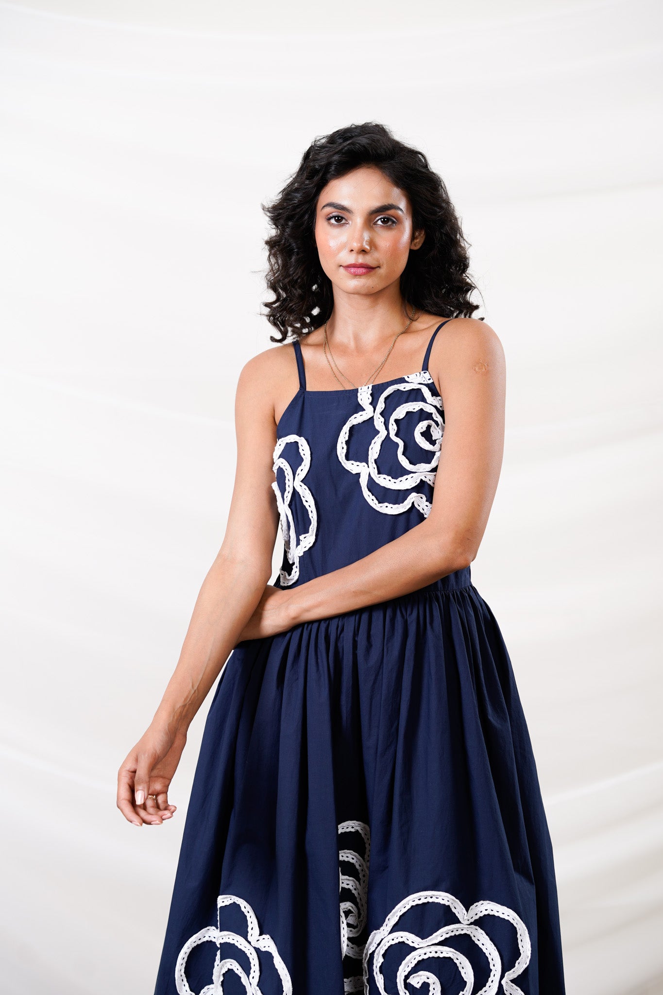 Azure Blossom Dress