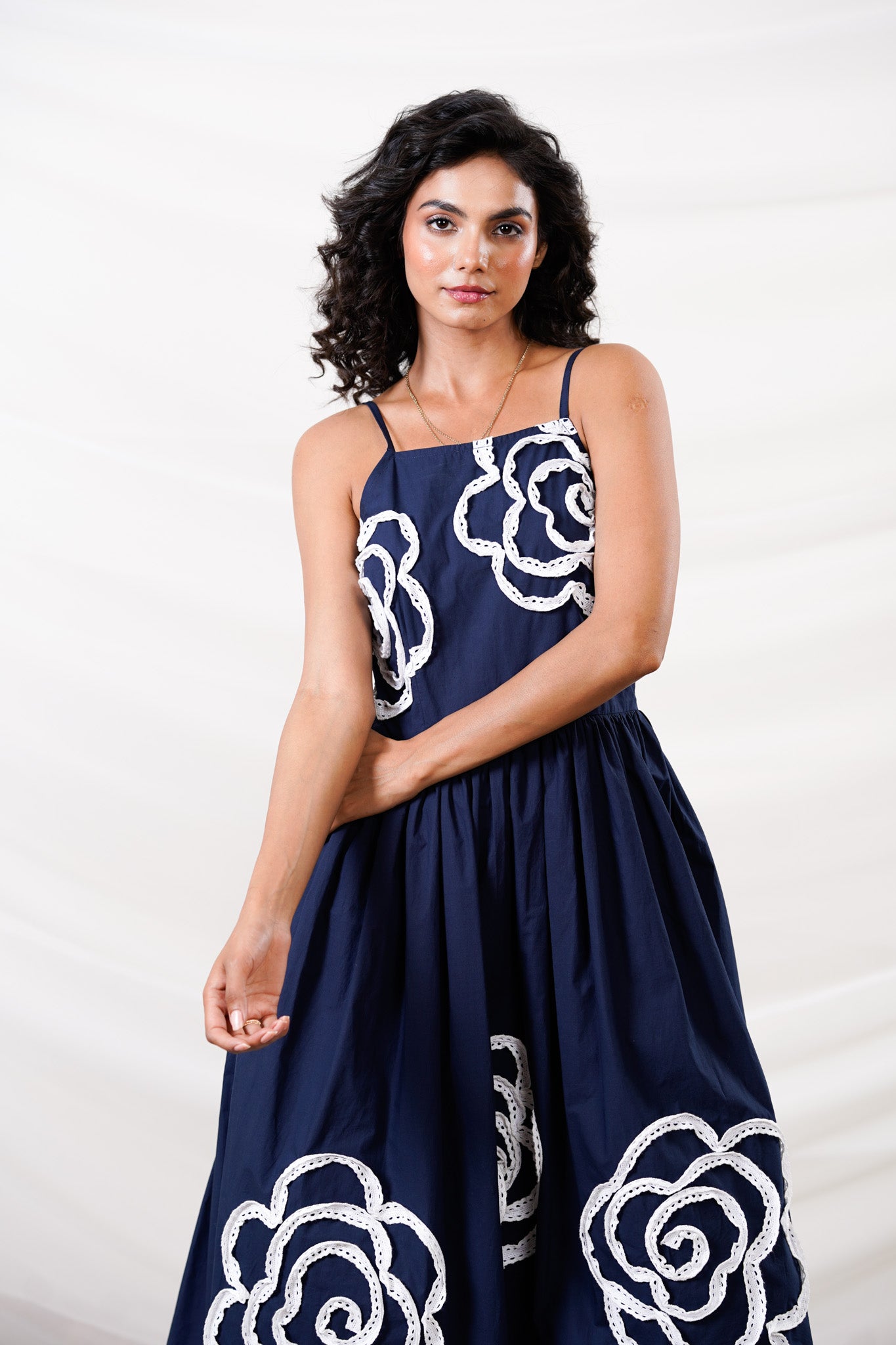Azure Blossom Dress