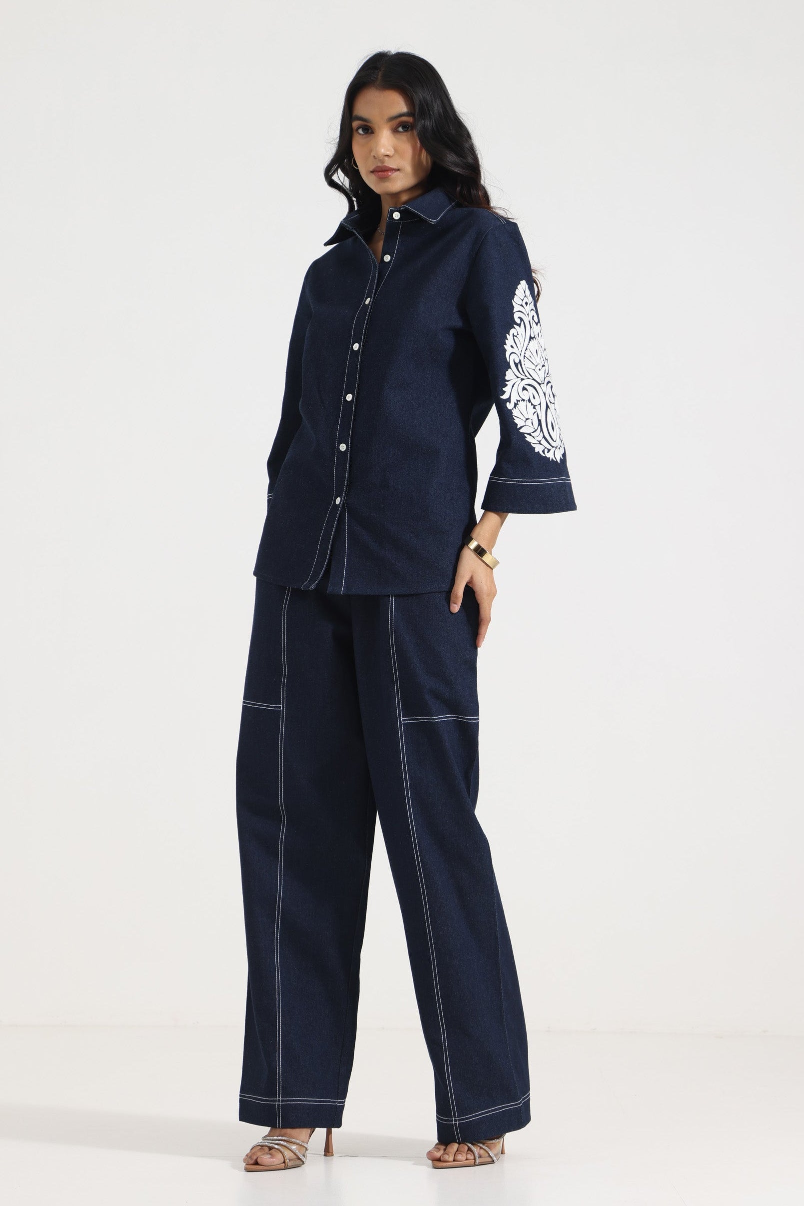 Denim Chronicle Co-ord