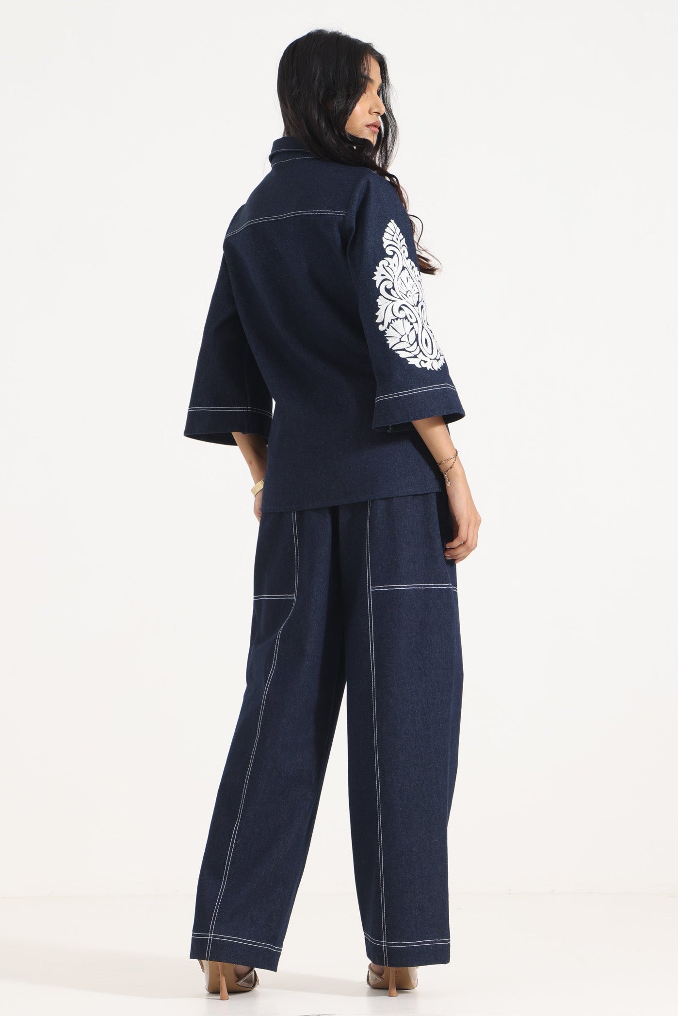 Denim Chronicle Co-ord