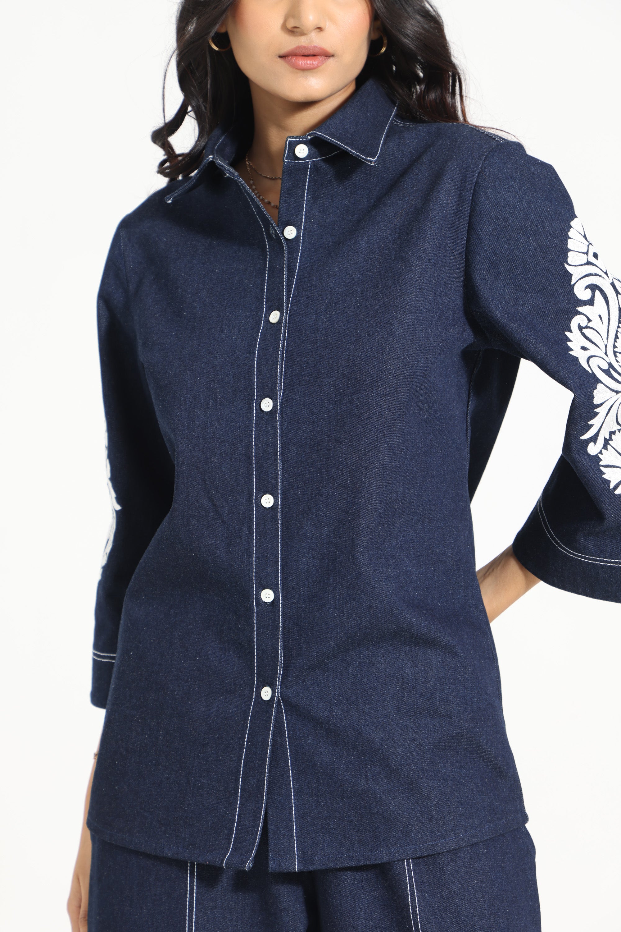 Denim Chronicle Co-ord