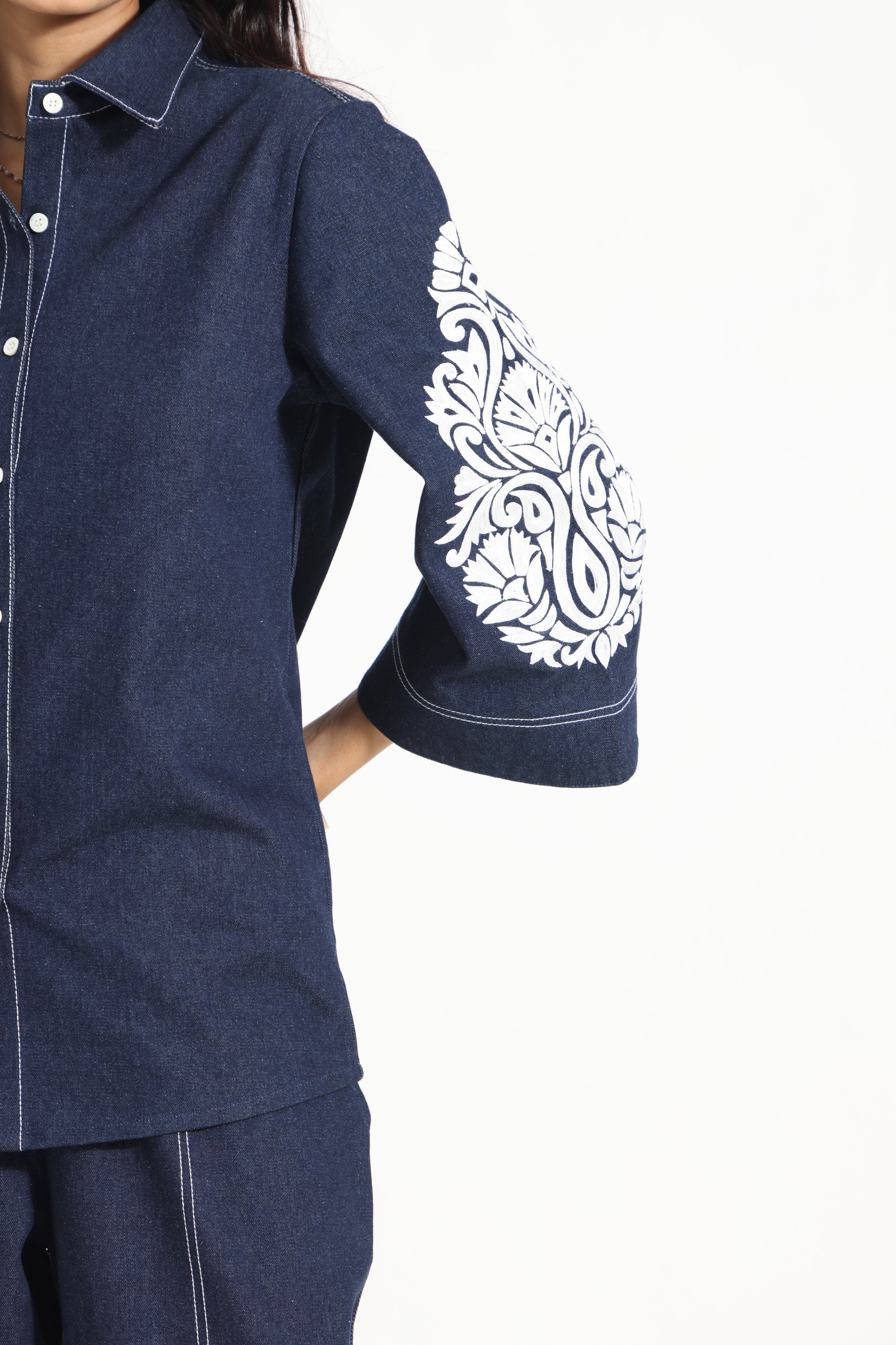 Denim Chronicle Co-ord