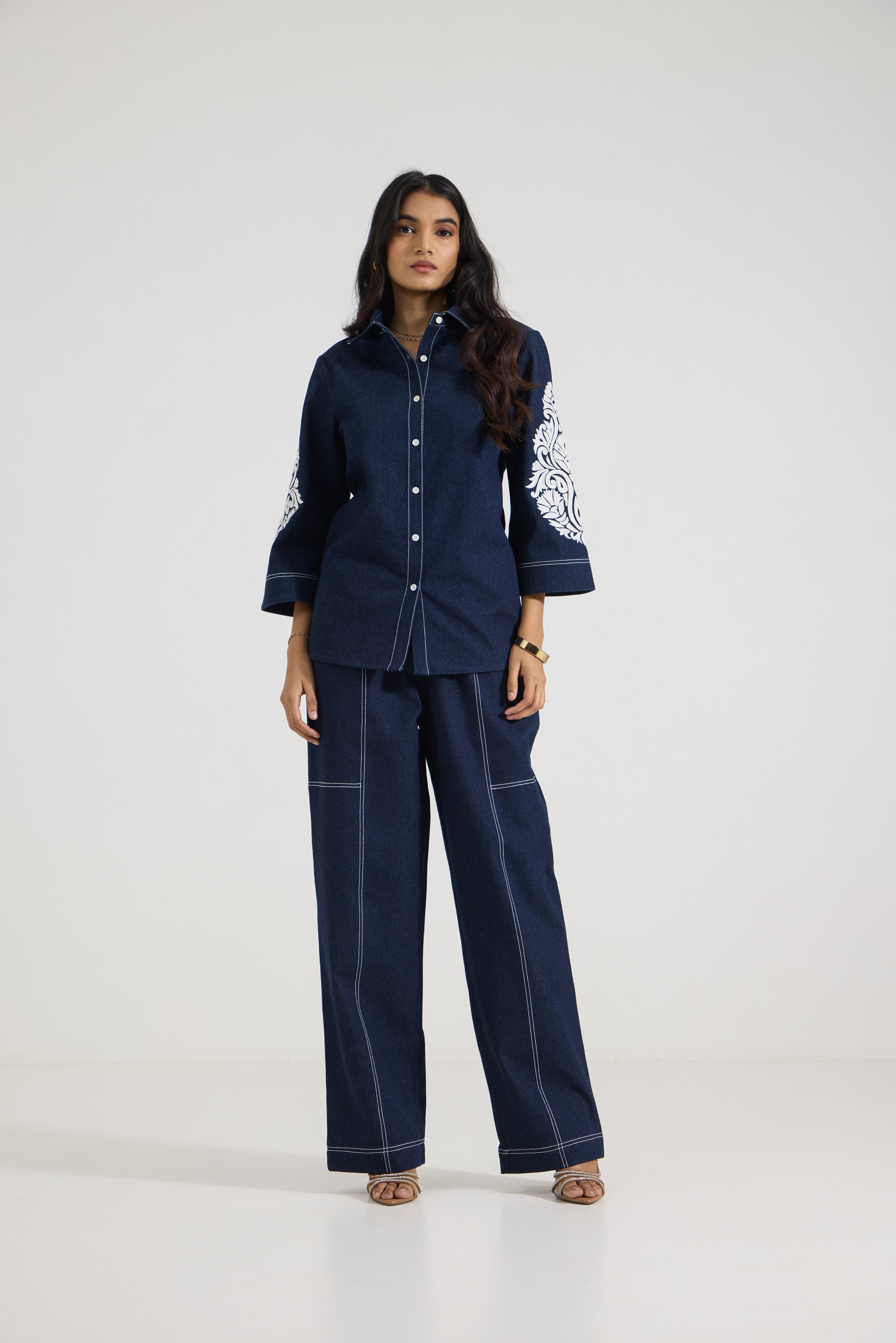 Denim Chronicle Co-ord