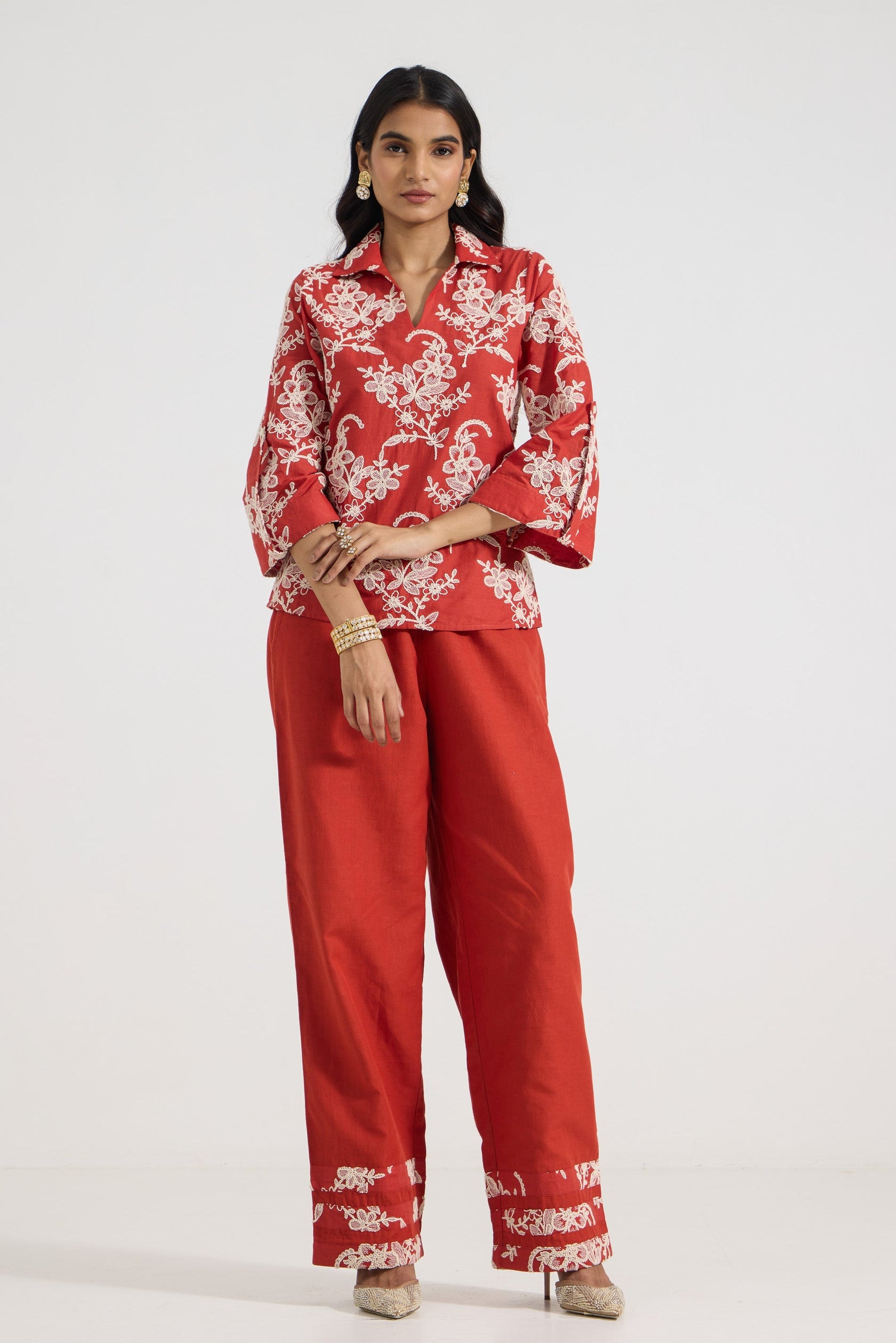 Ishq Embroidered Set