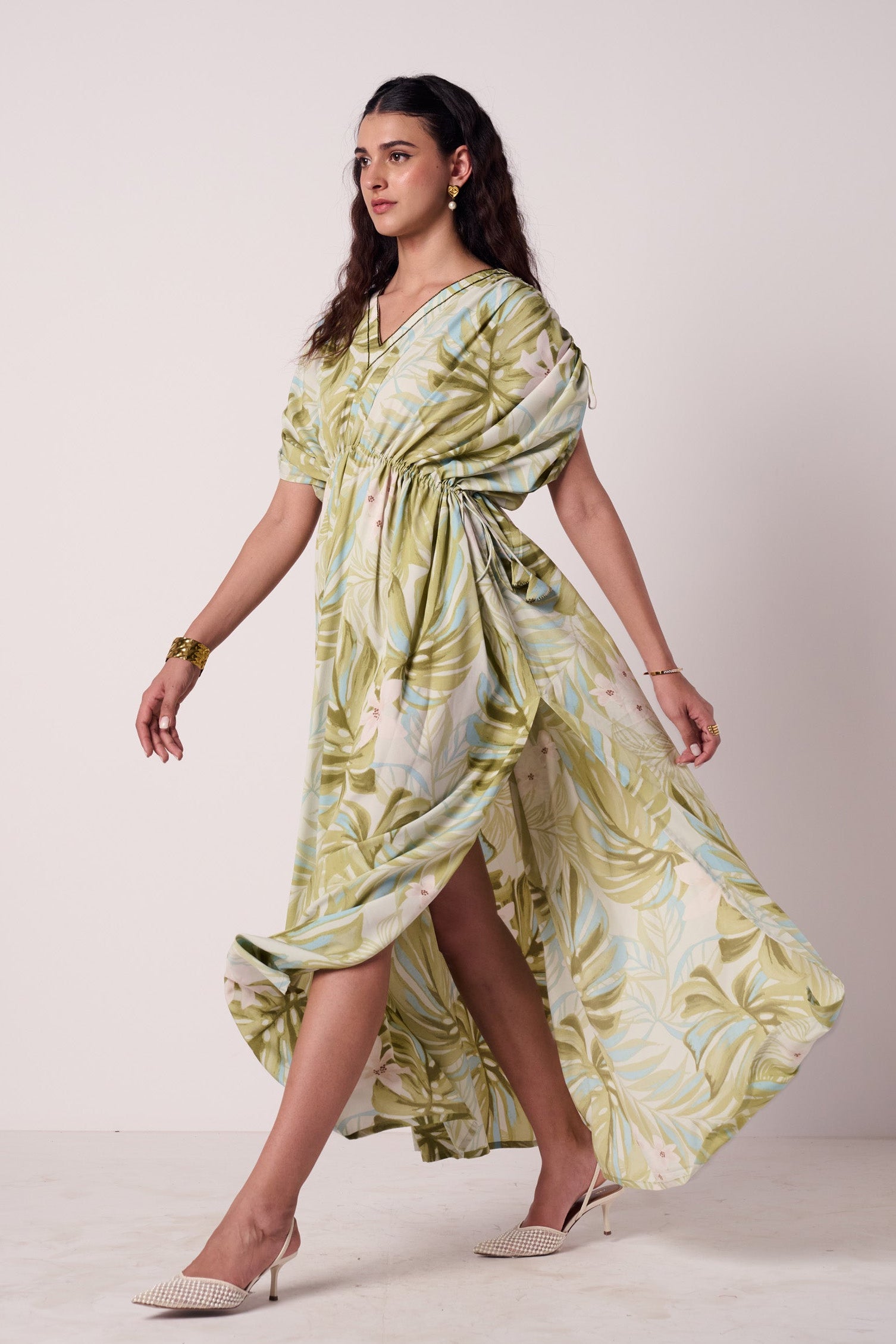 Zaria Handcrafted Kaftan Dress