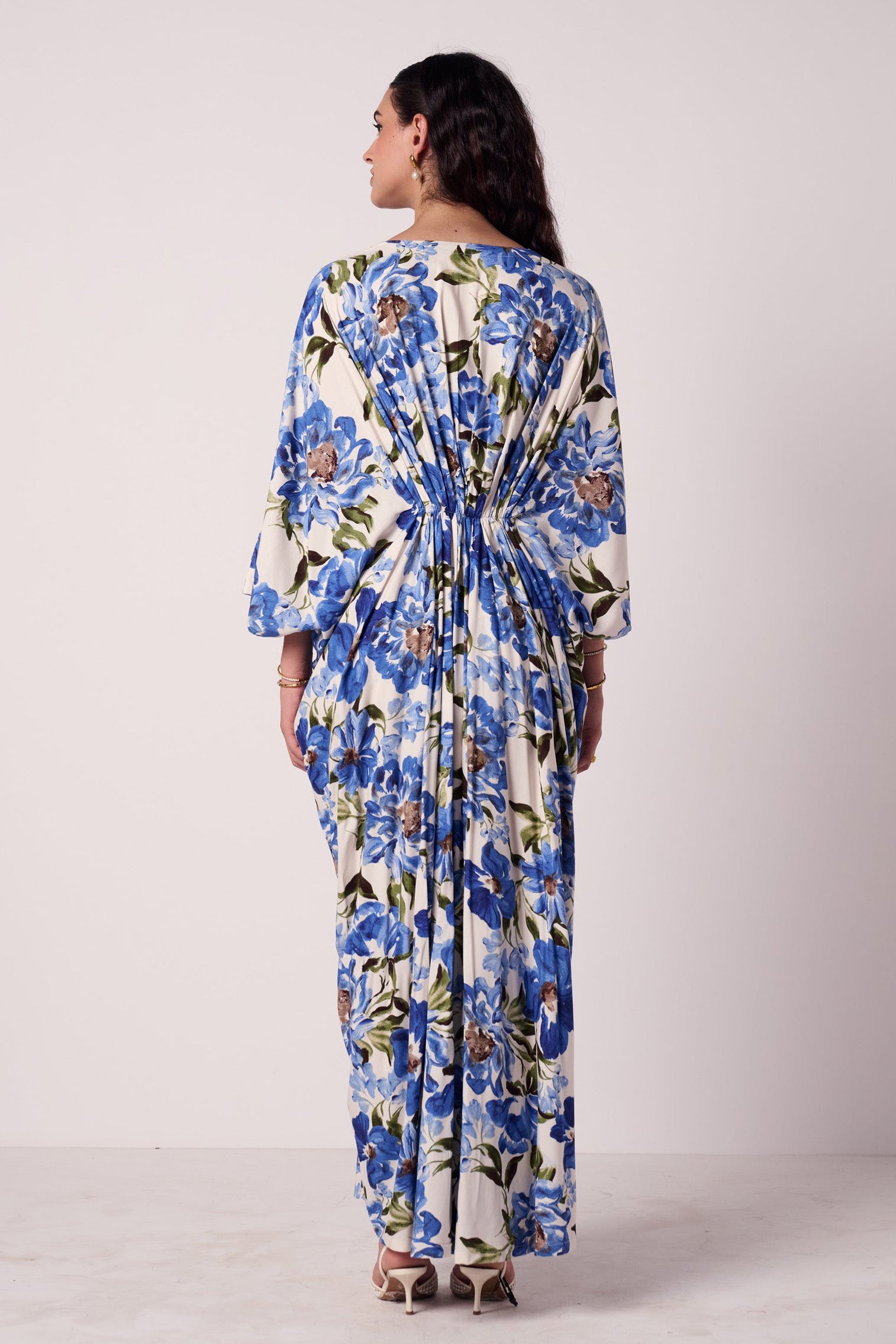 Noor Blue Kaftan Dress