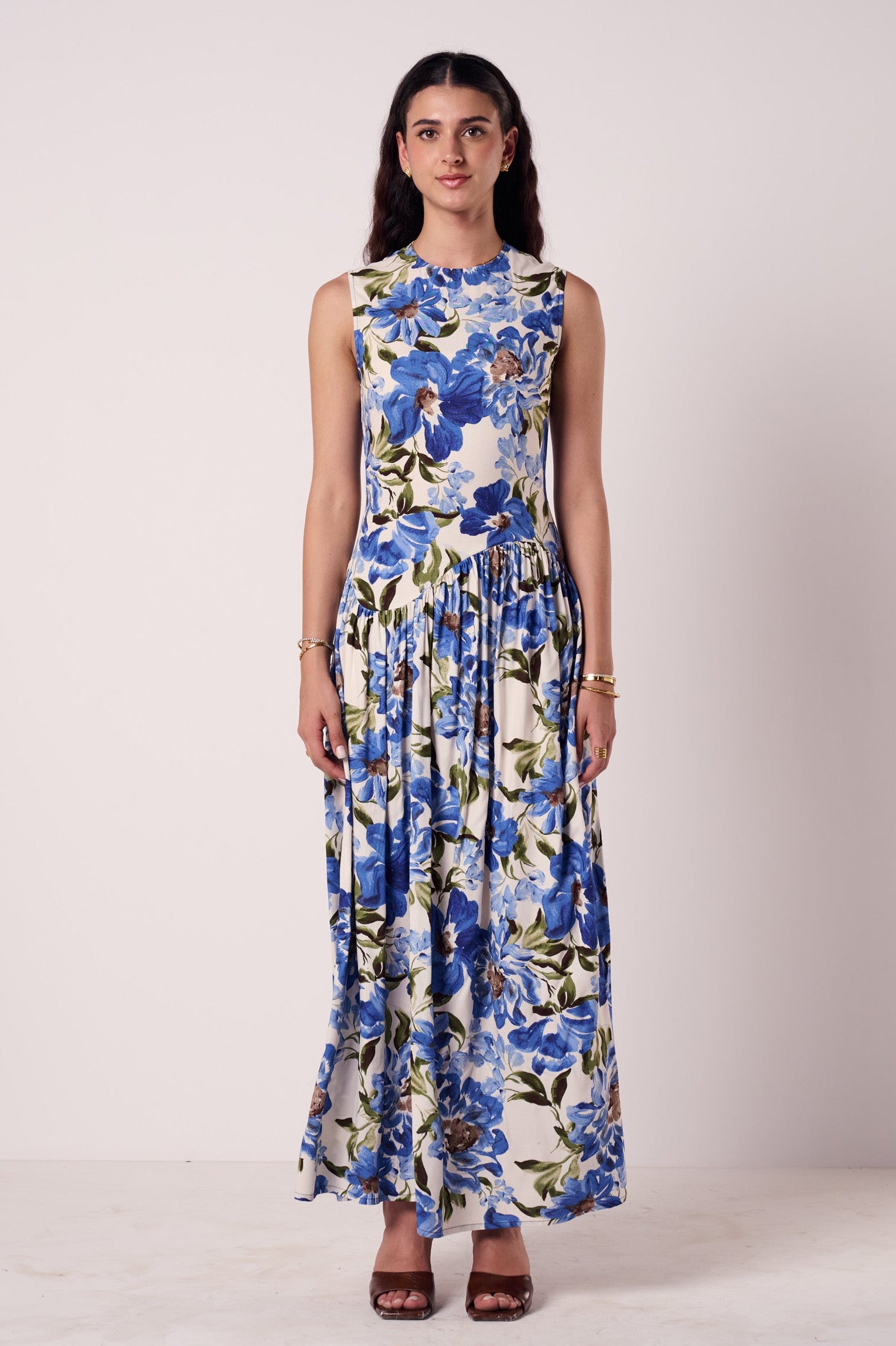 Sapphire Bloom Maxi