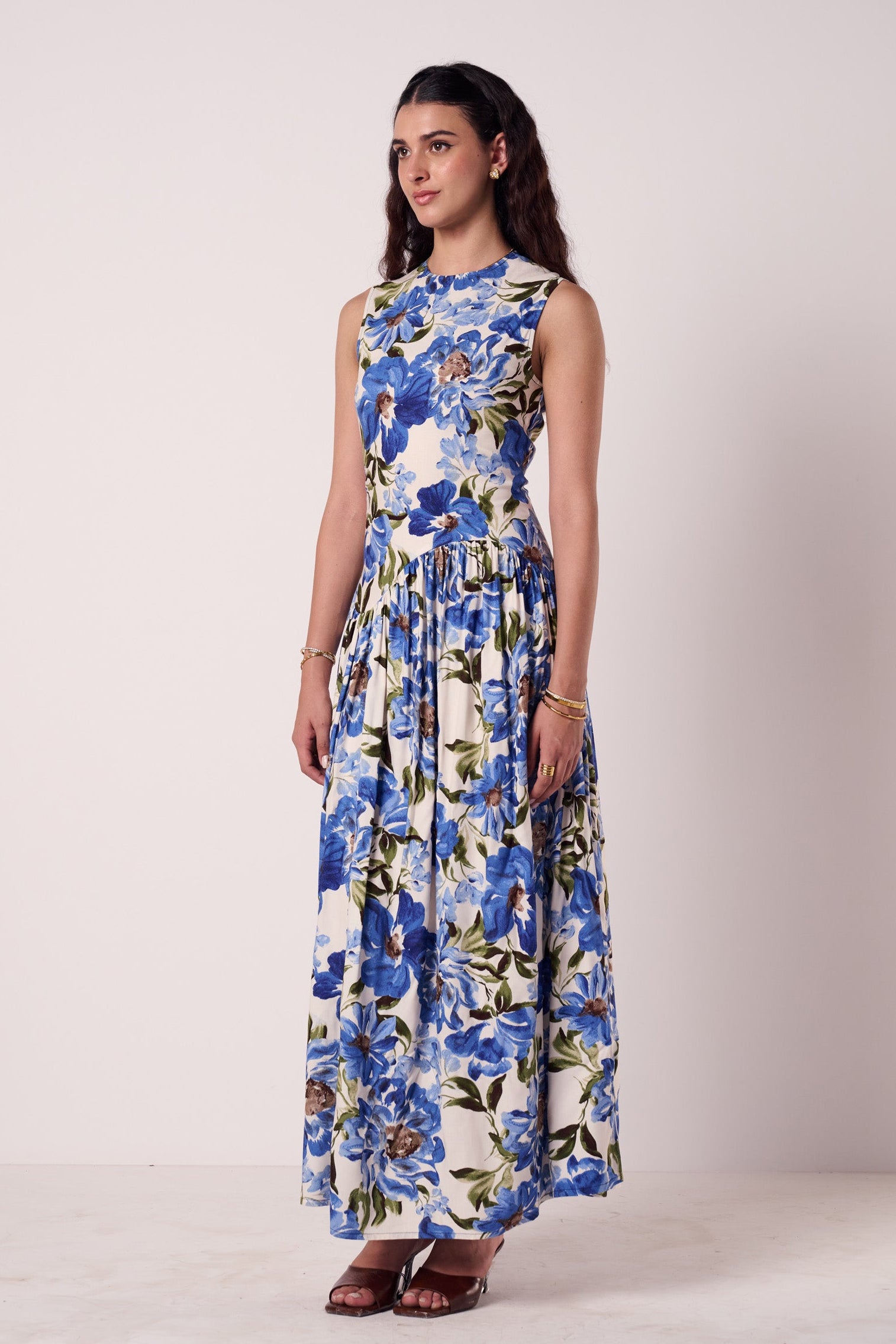 Sapphire Bloom Maxi