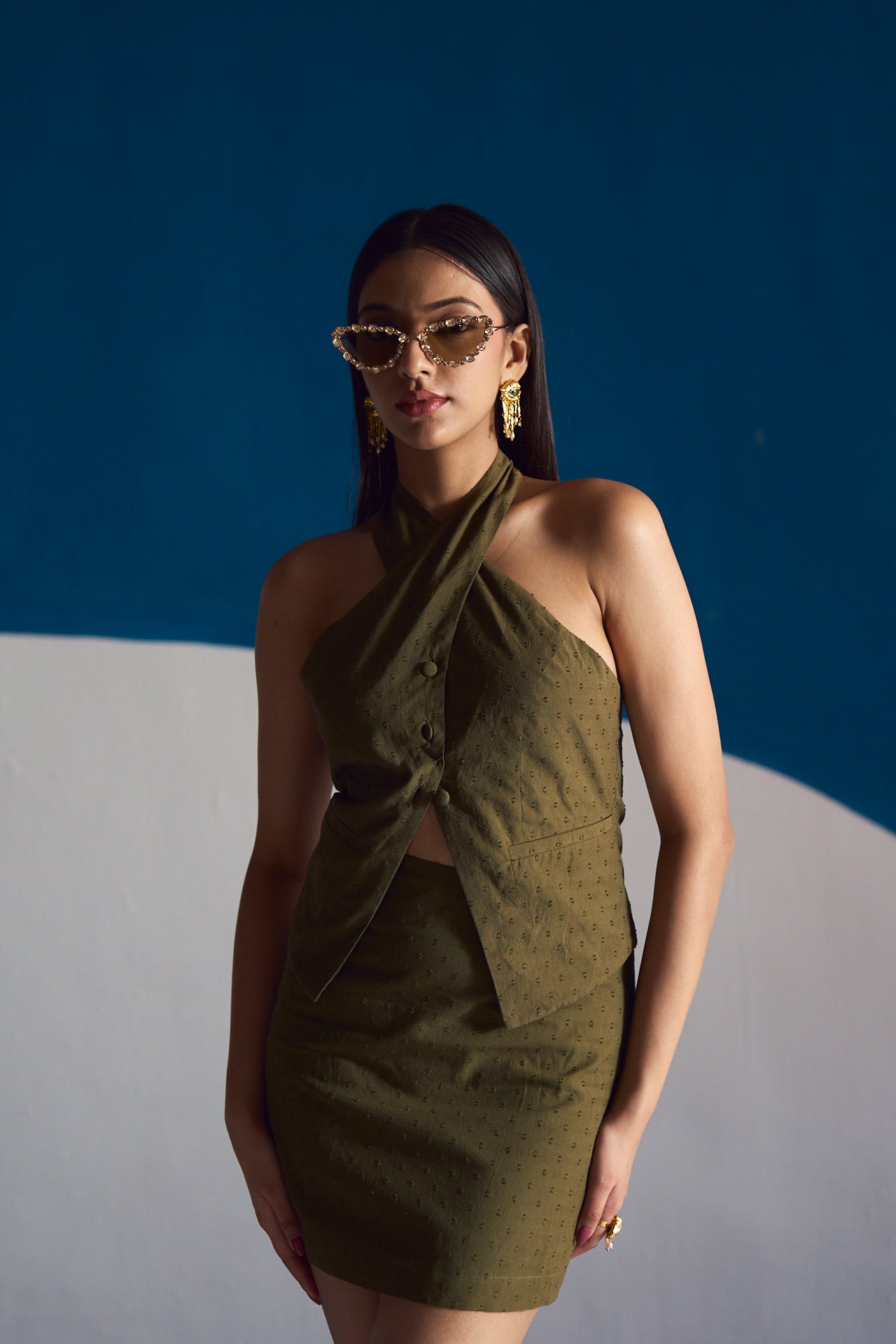 Olive Dusk Co-Ord Set