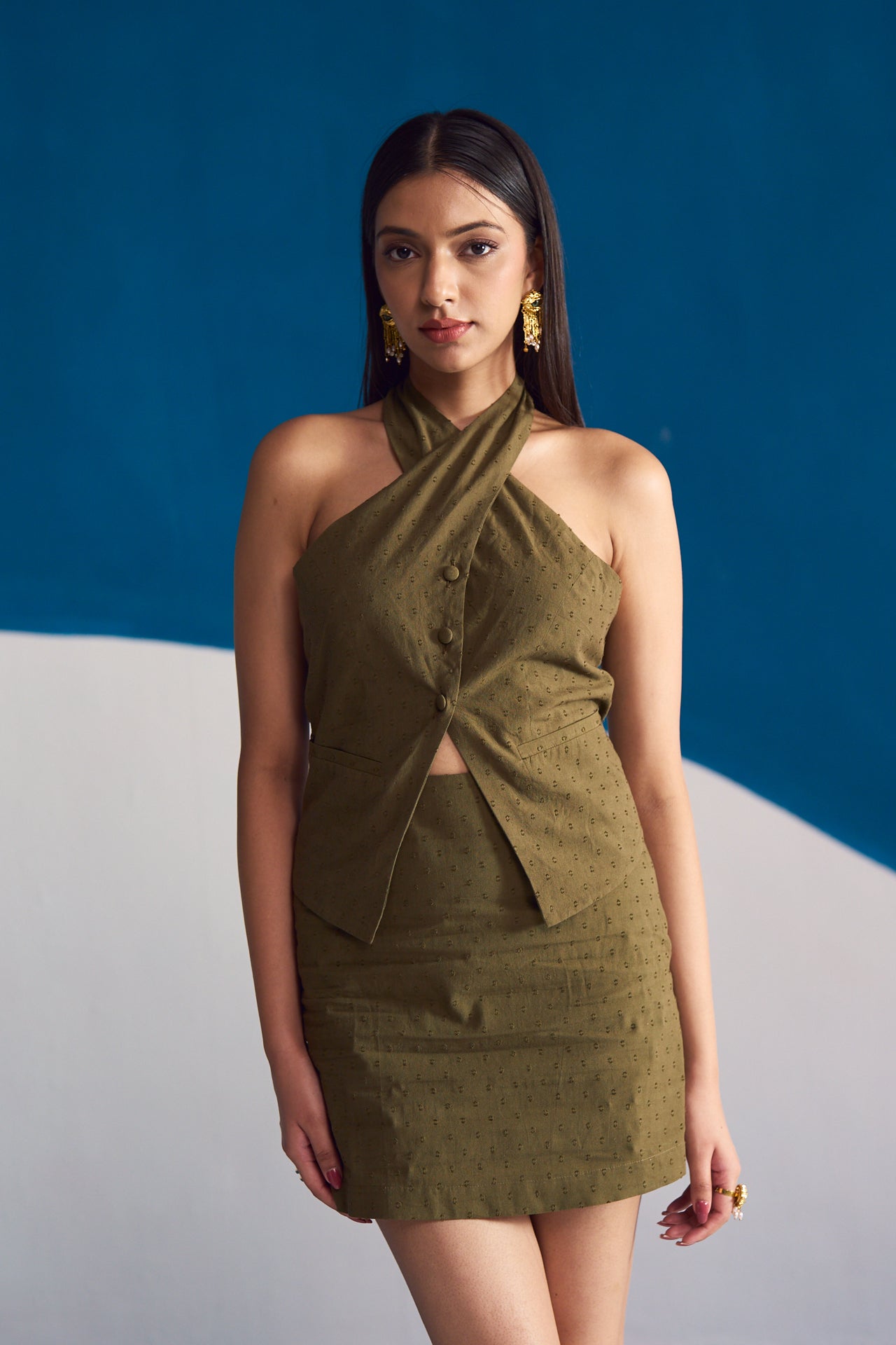 Olive Dusk Co-Ord Set