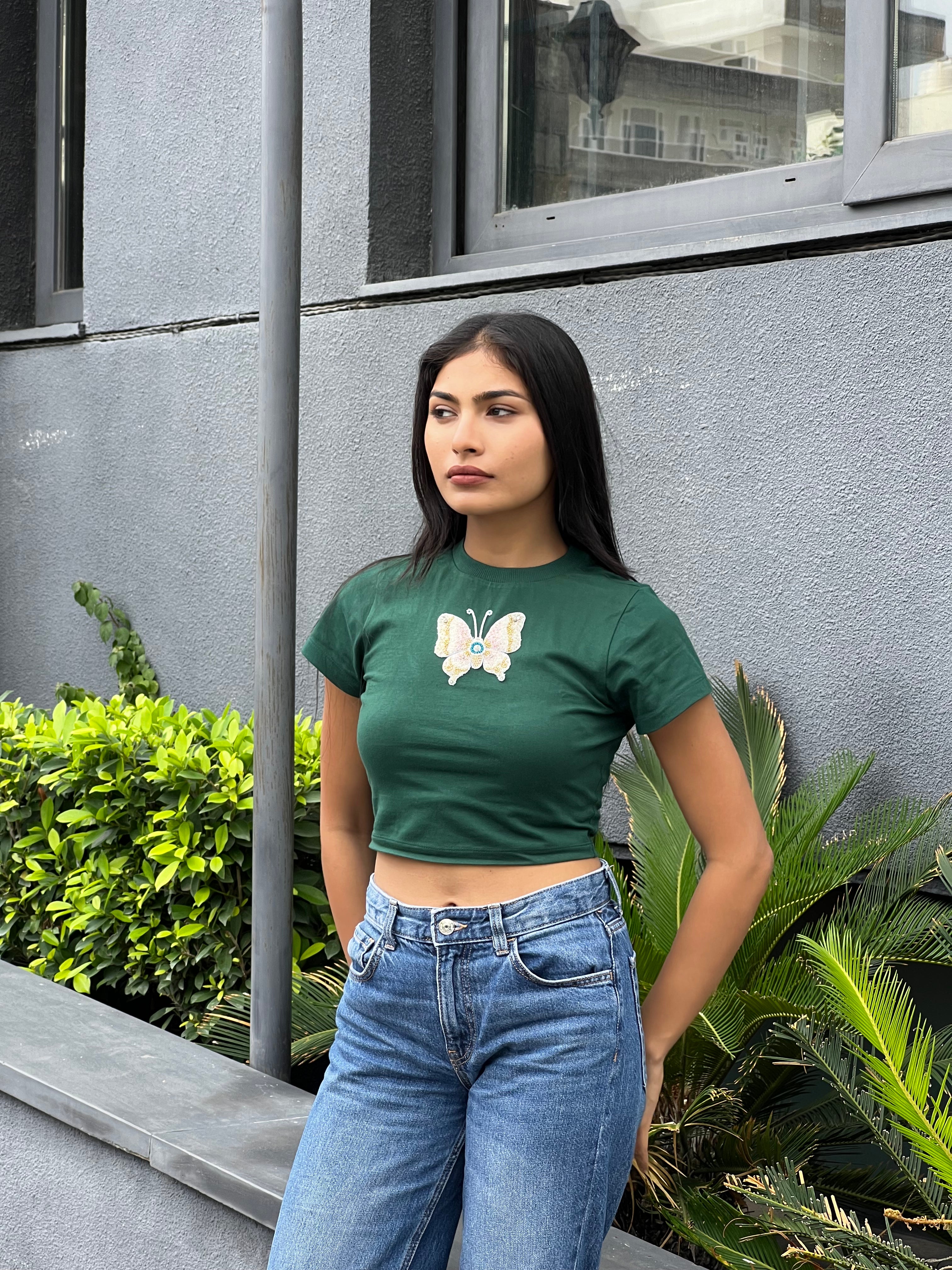 Butterfly Baby Tee