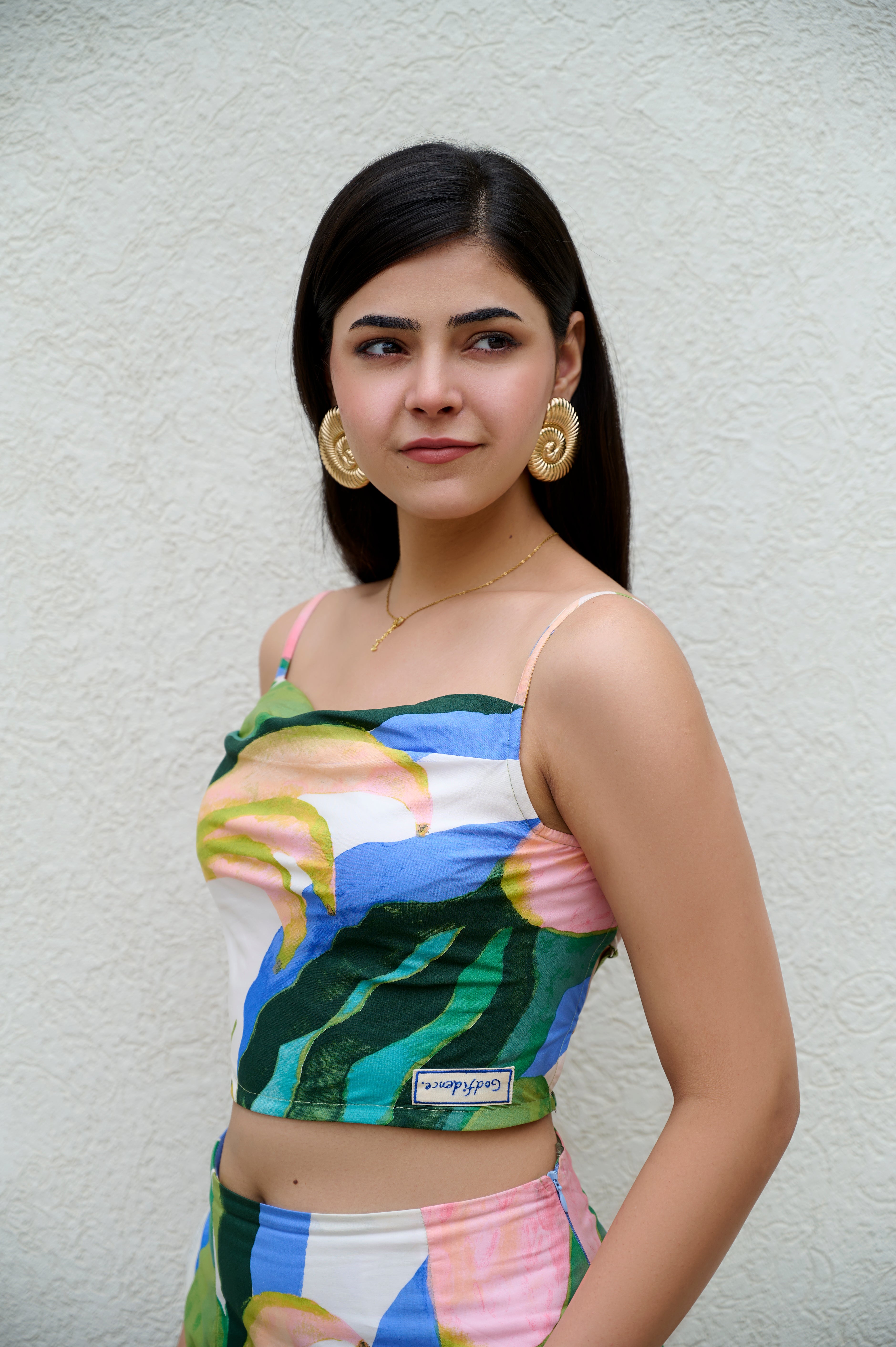 Tropical Bliss Backless Top
