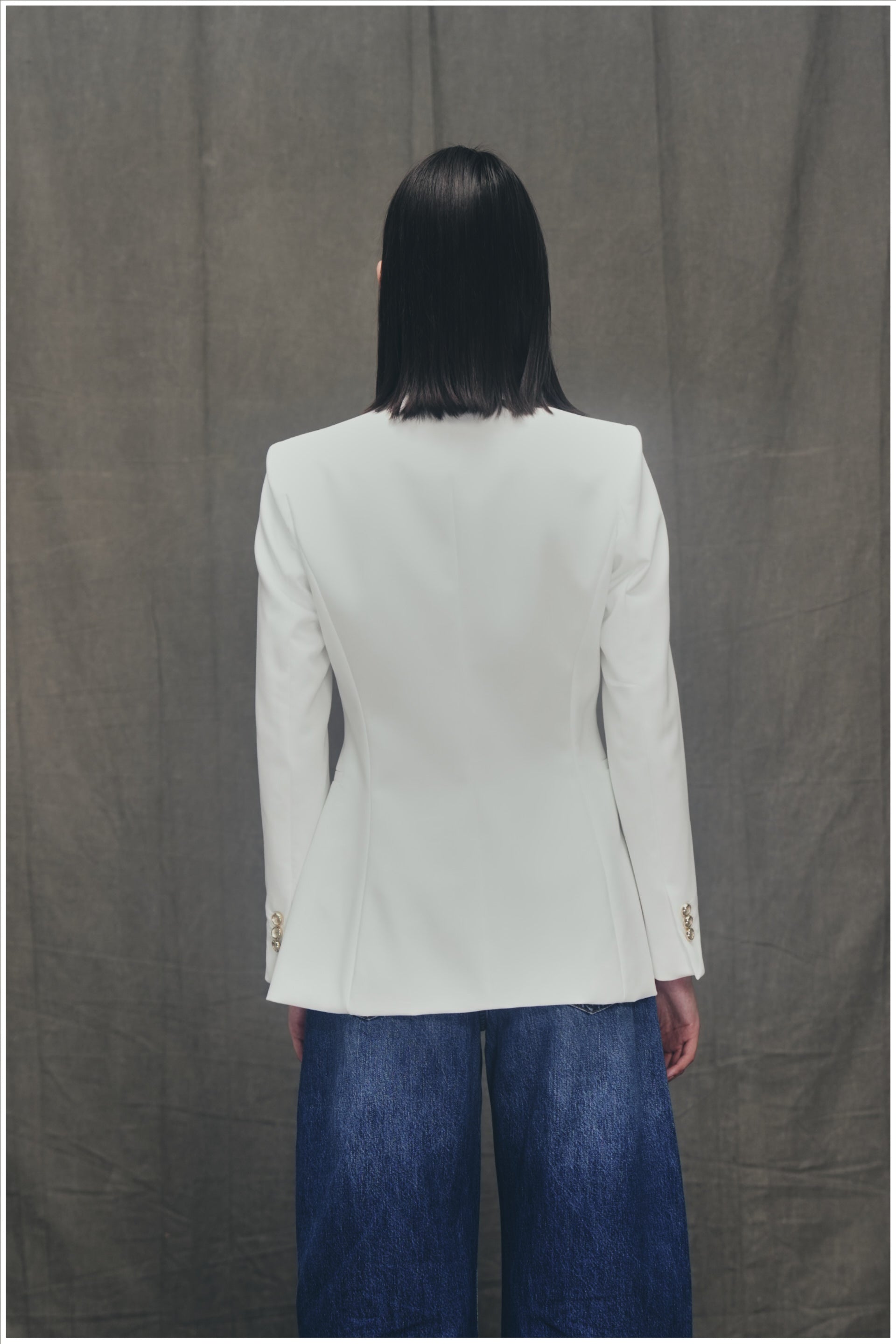 The Power White Blazer