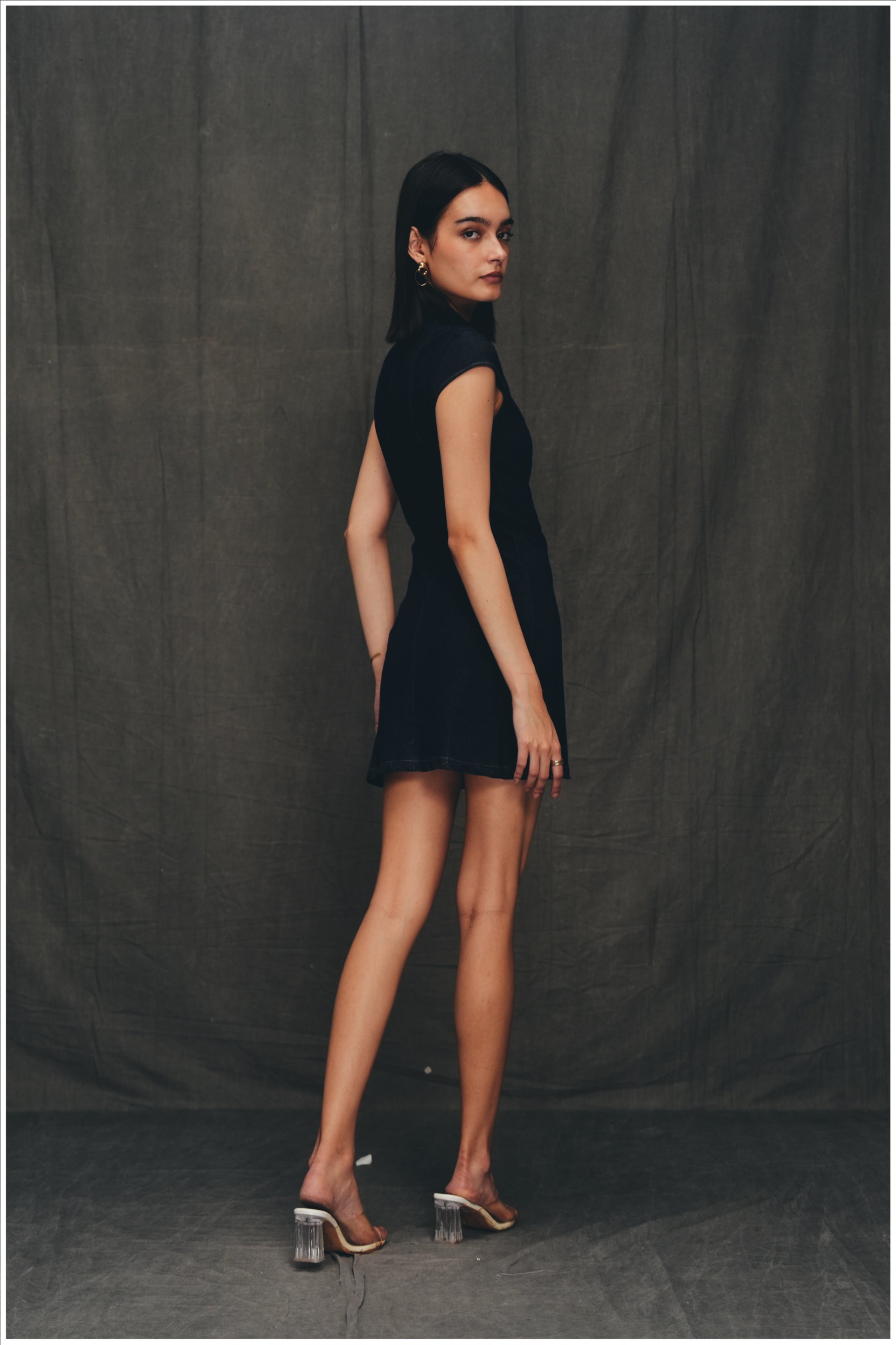 The After Hours Denim Dress