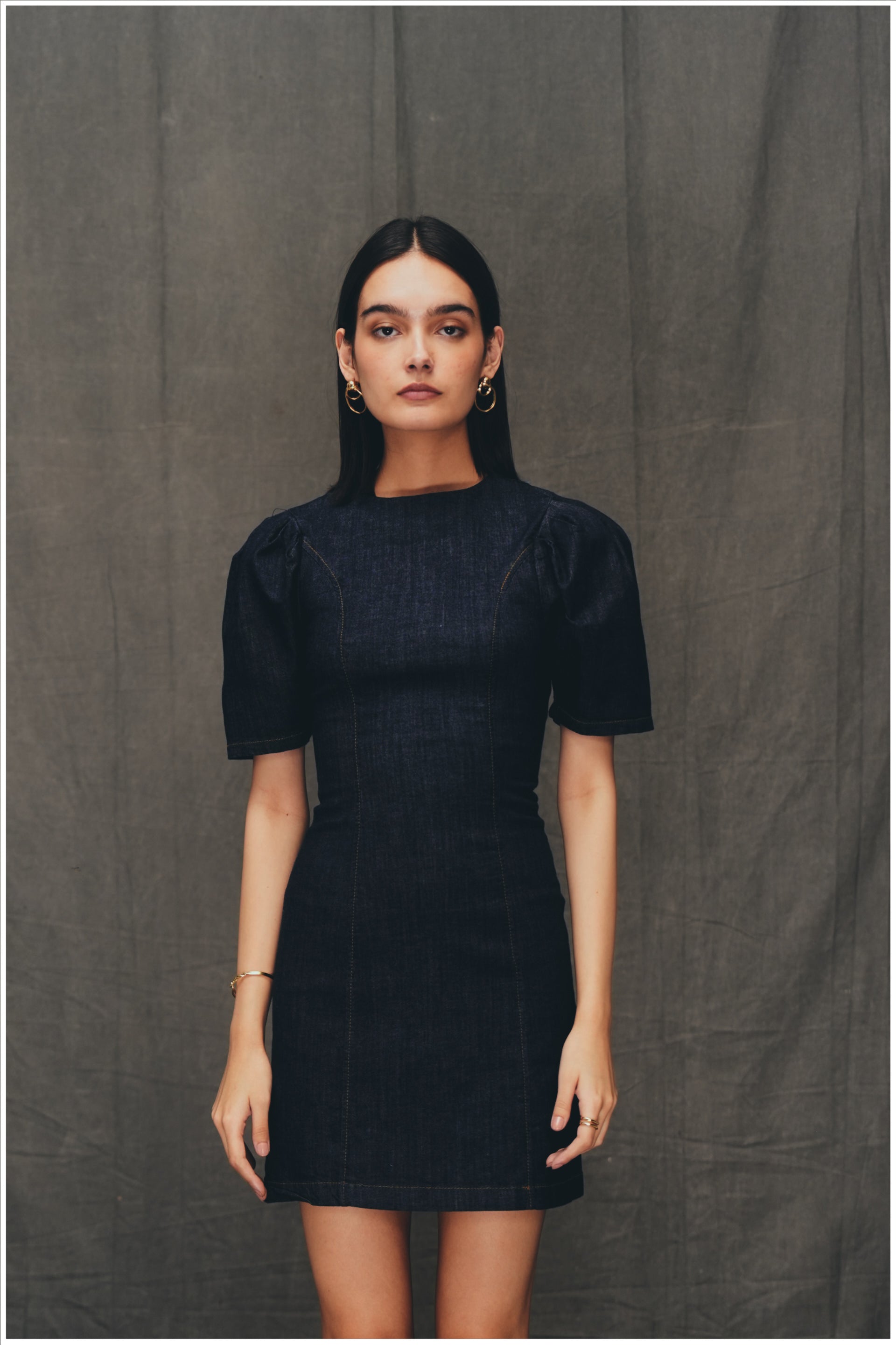 The Power Denim Dress