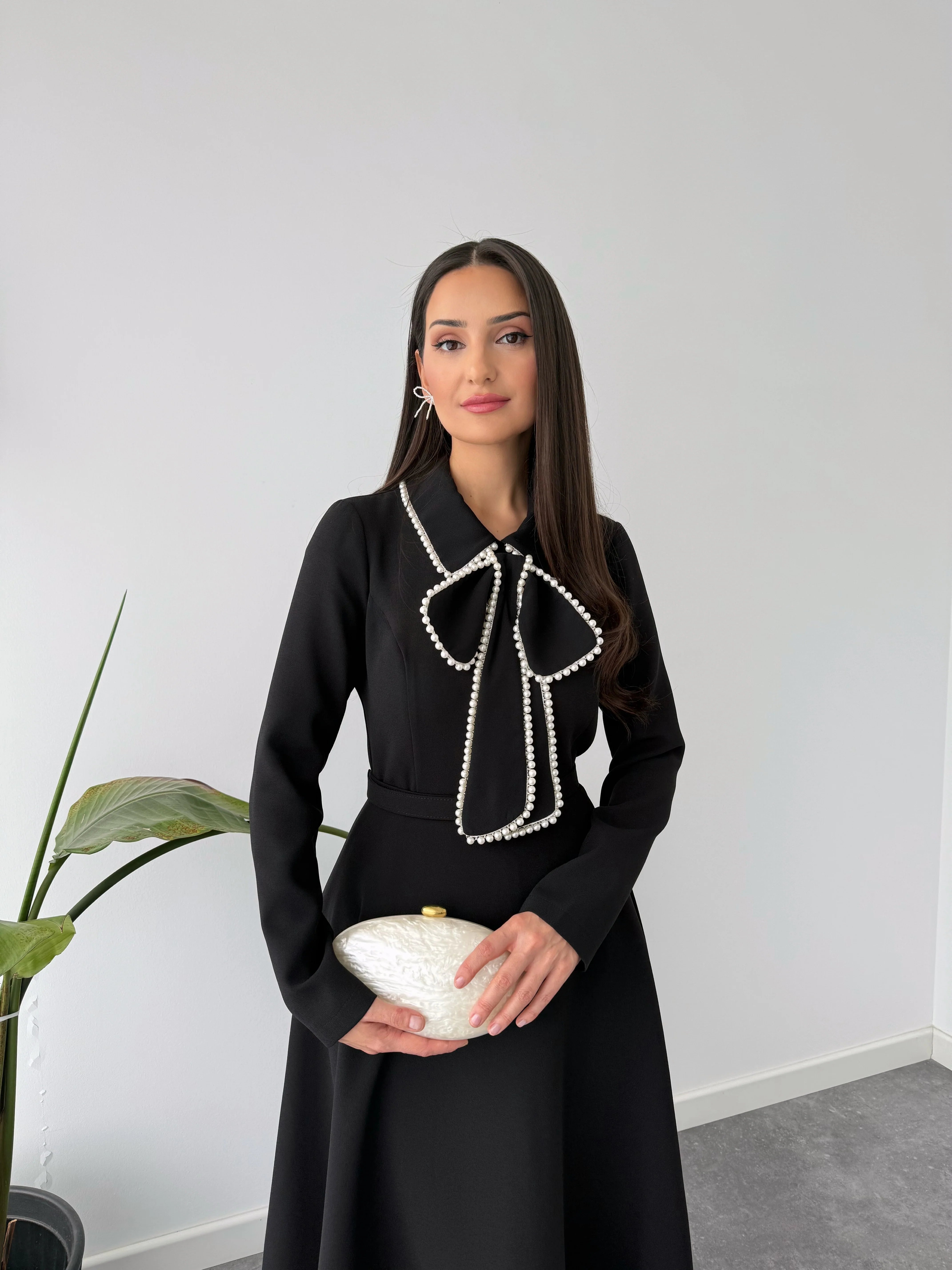 Black Bow Dress