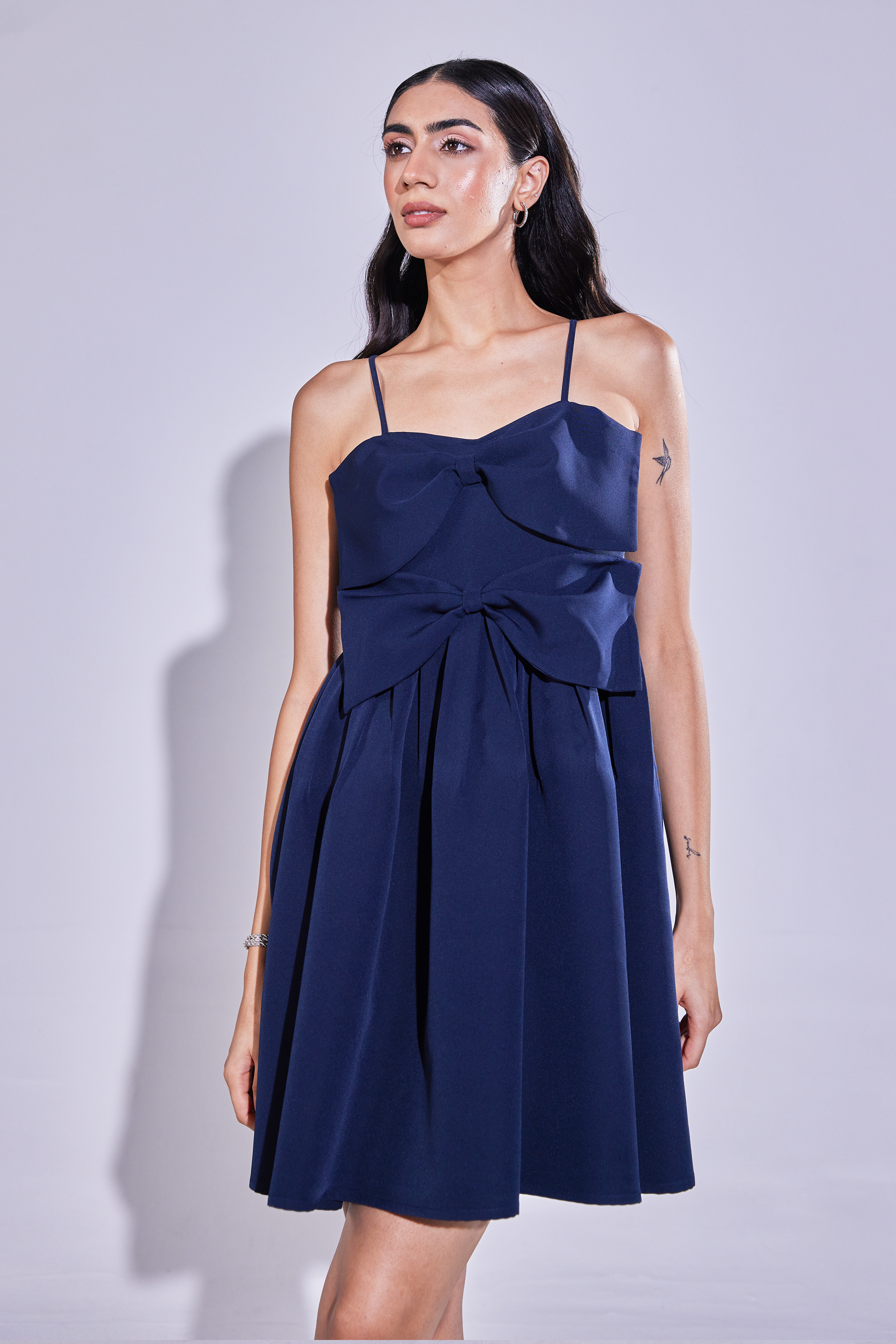 The Midnight Bow Dress