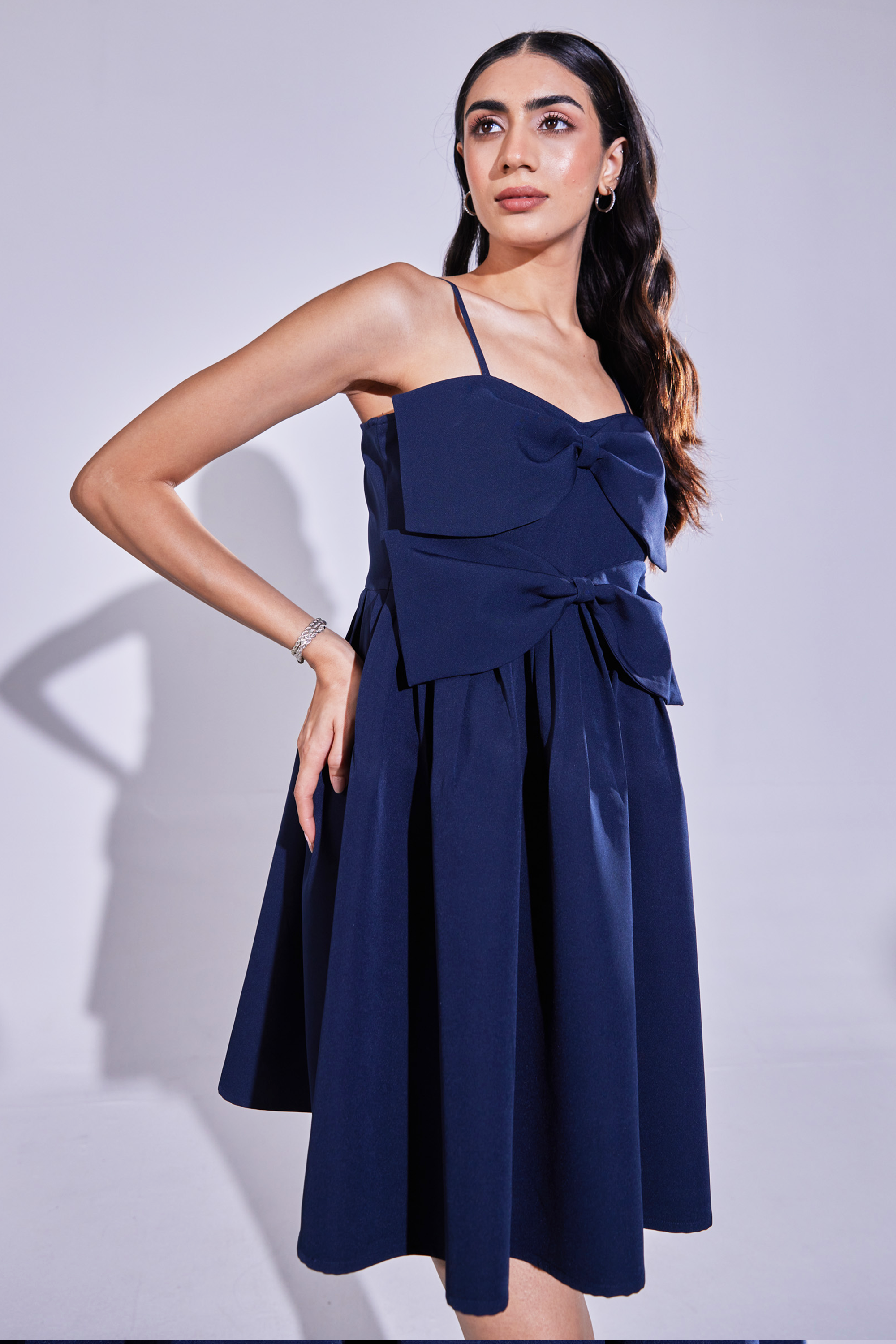 The Midnight Bow Dress