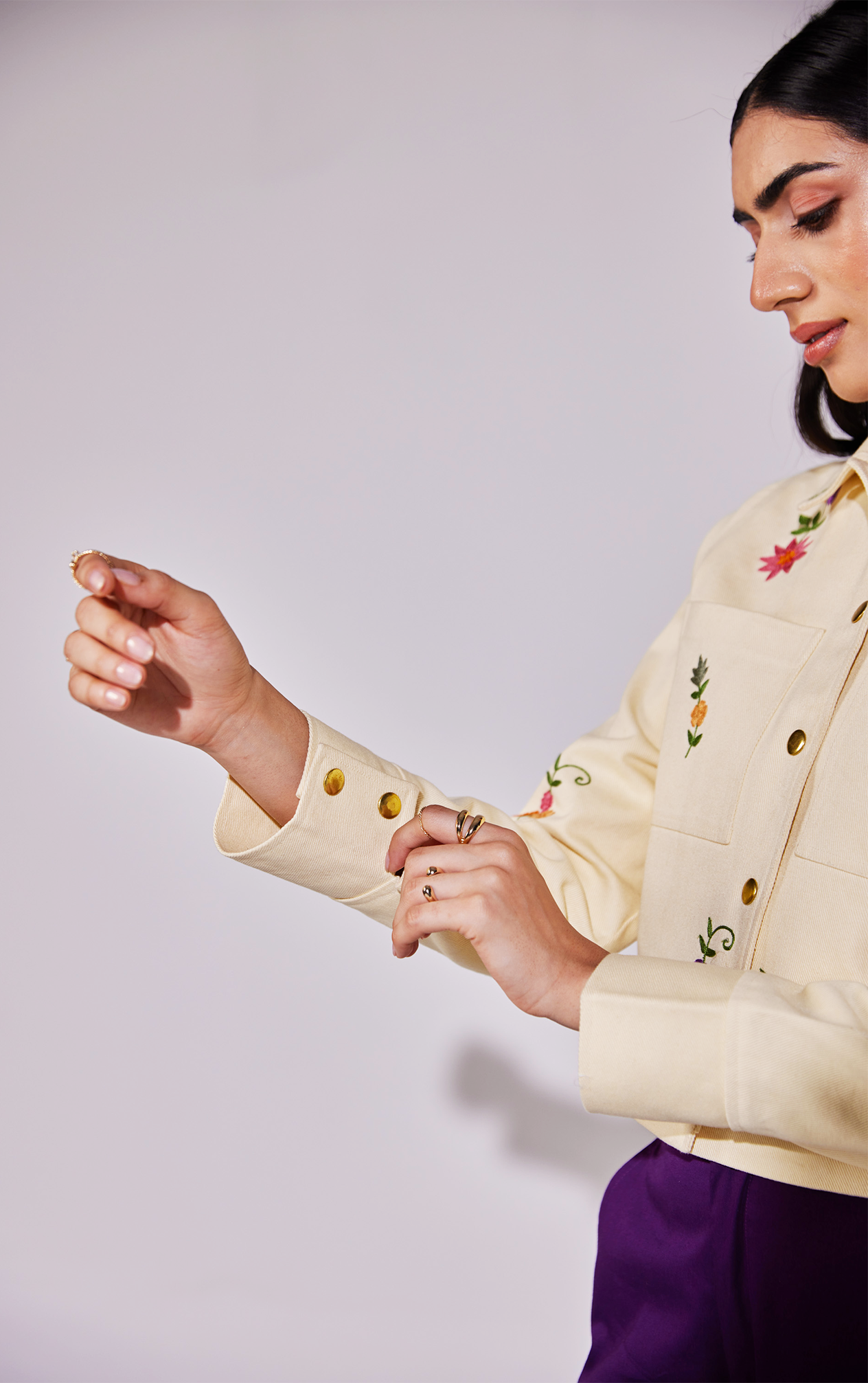 Embroidered Eden Jacket