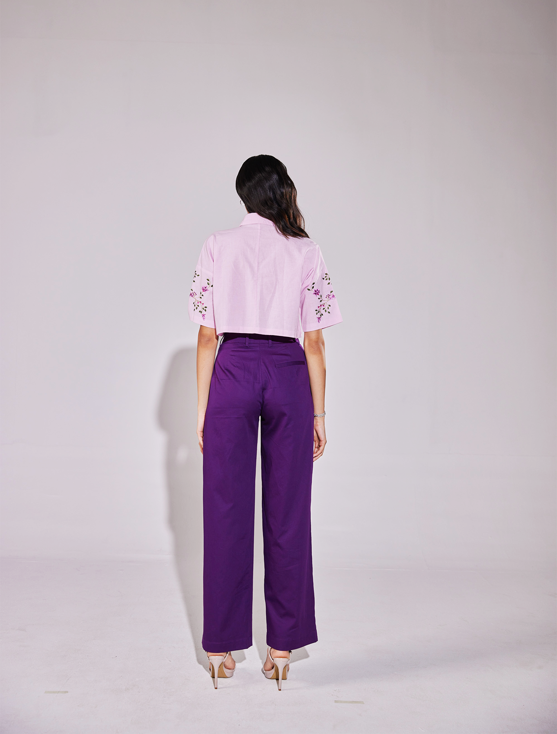 Embroidered Floral Shirt