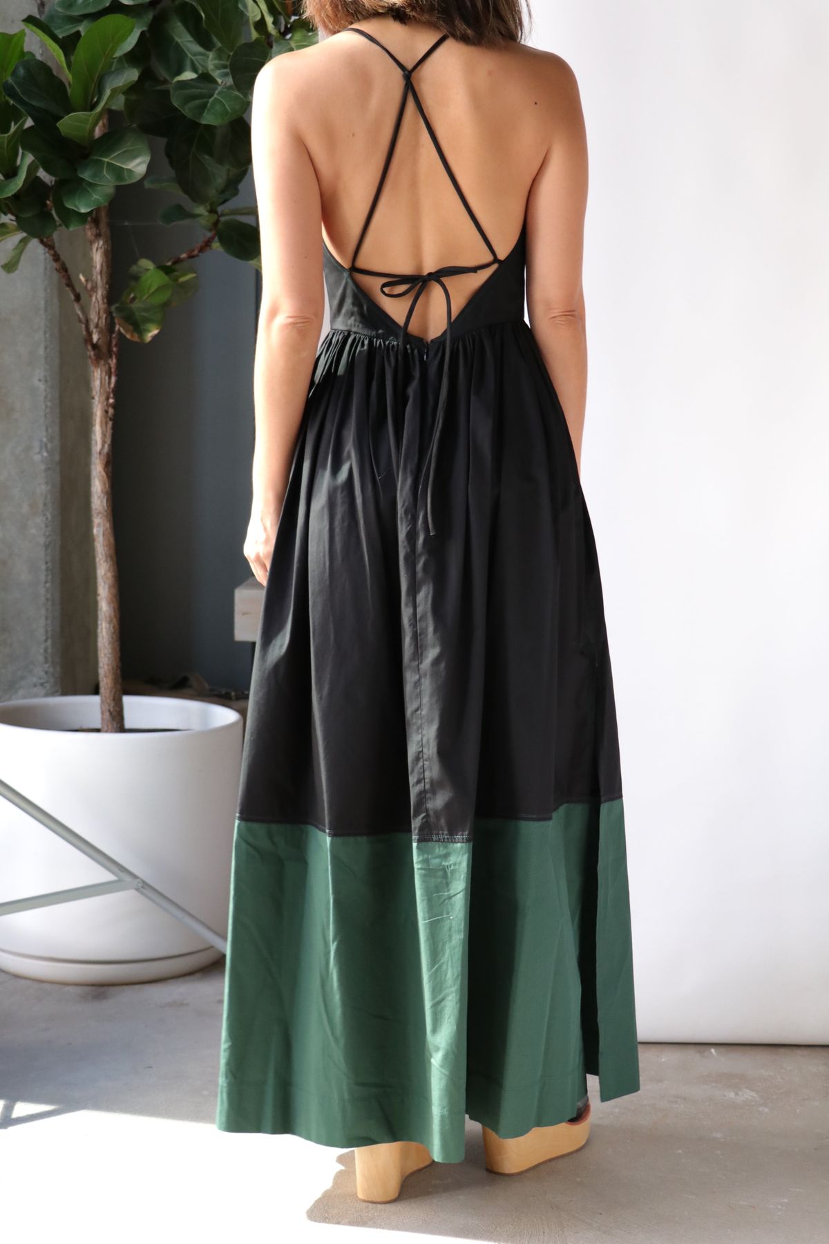 Midnight Fern Maxi Dress