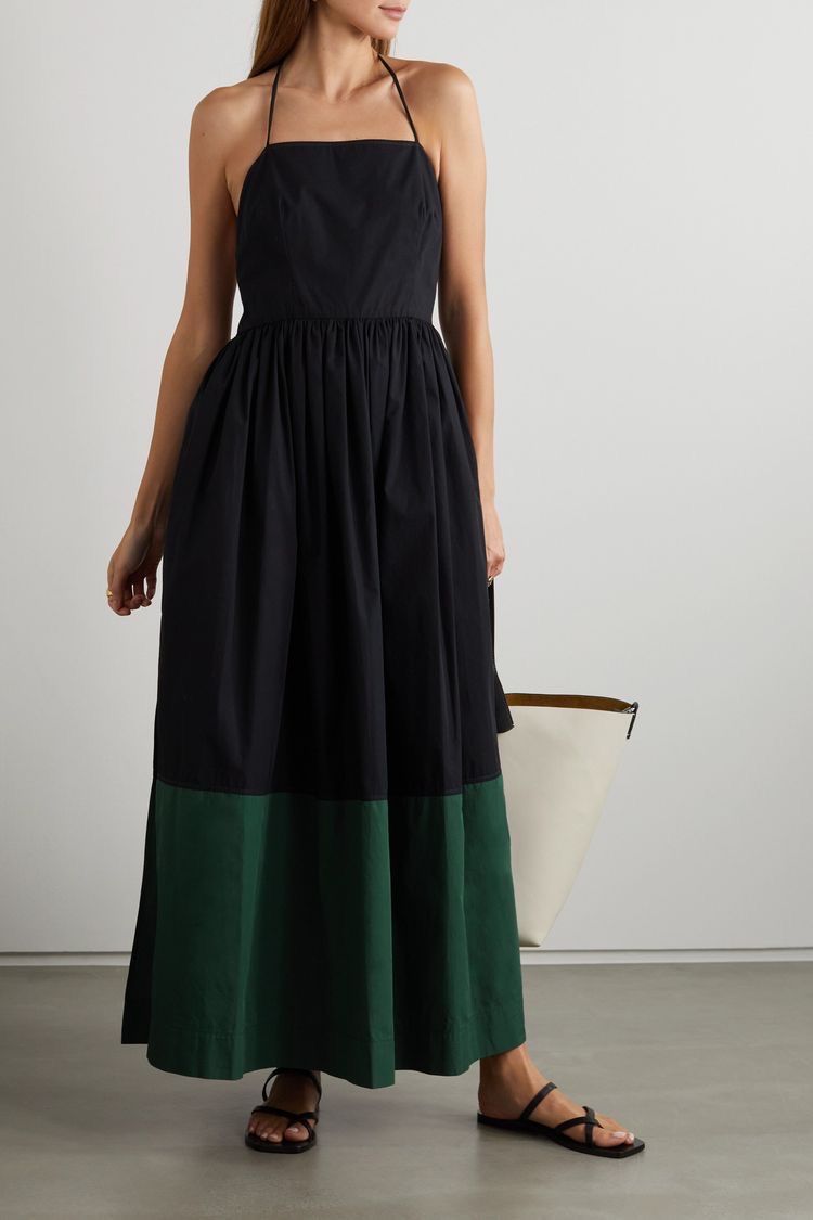 Midnight Fern Maxi Dress