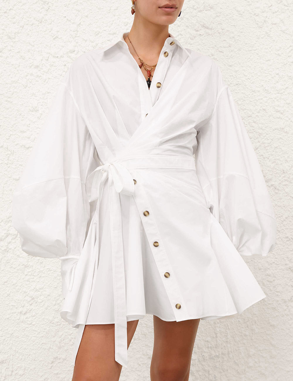 Quiet Power Shirt Dress