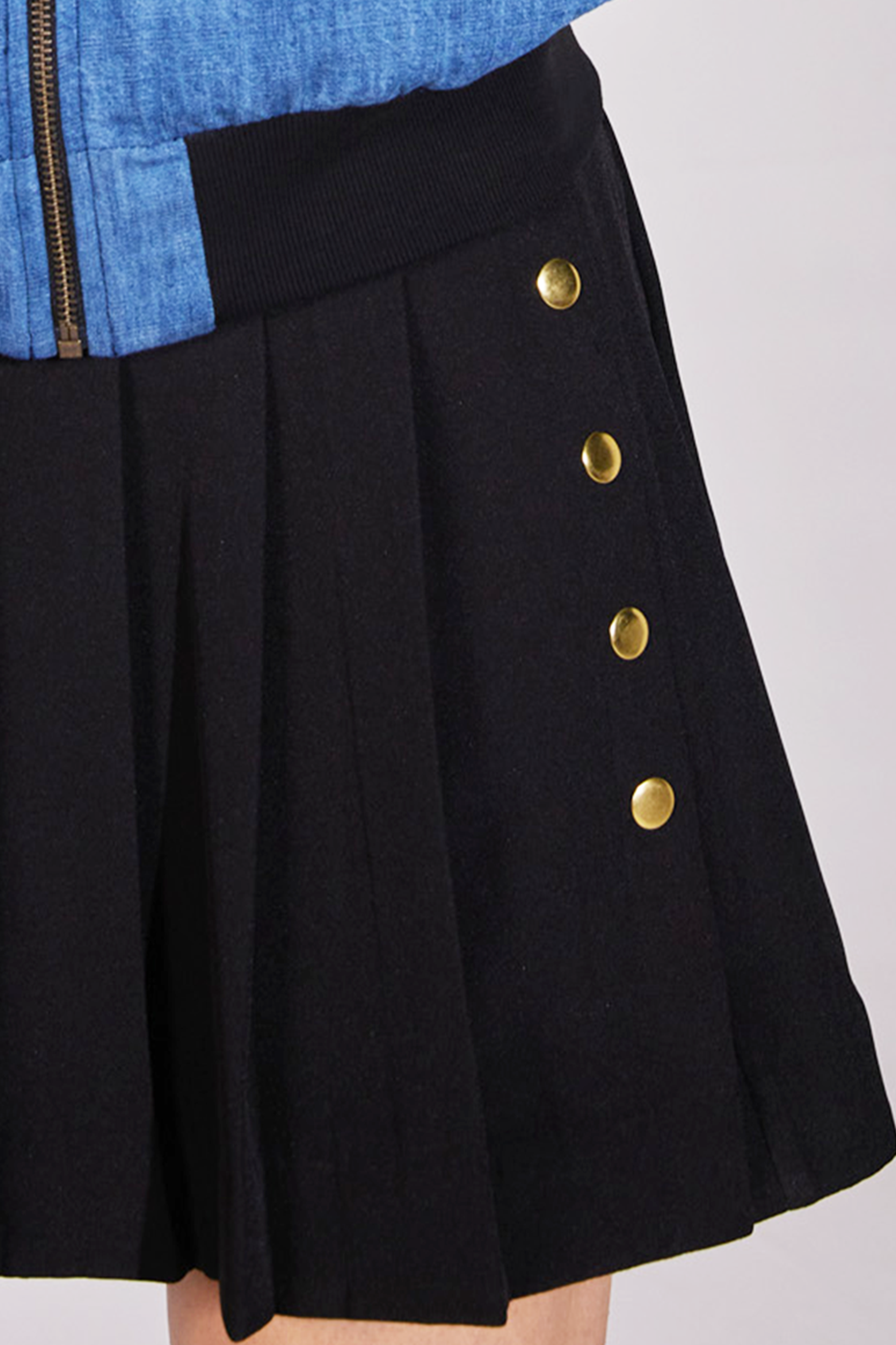 Midnight Pleated Skirt
