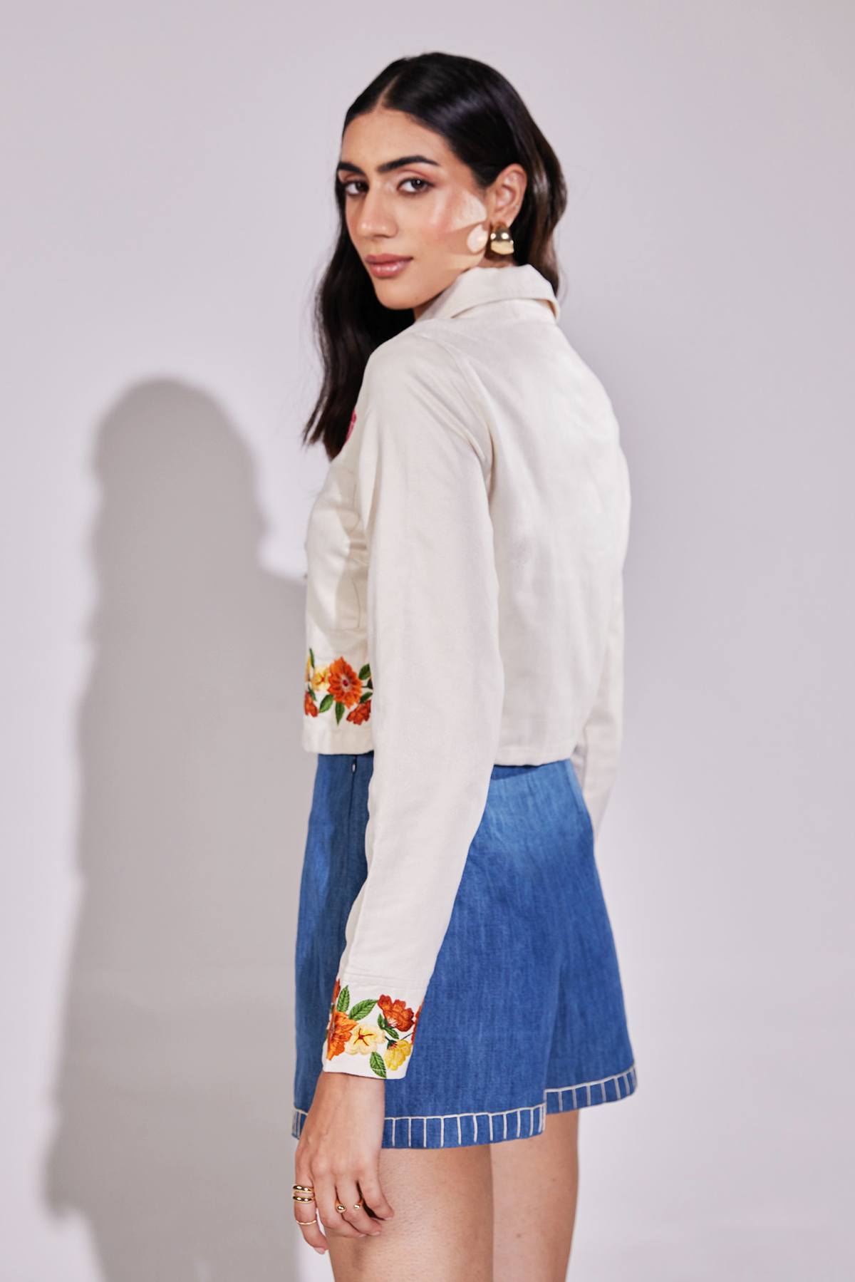 Hand Embroidered Aviary Escape Jacket