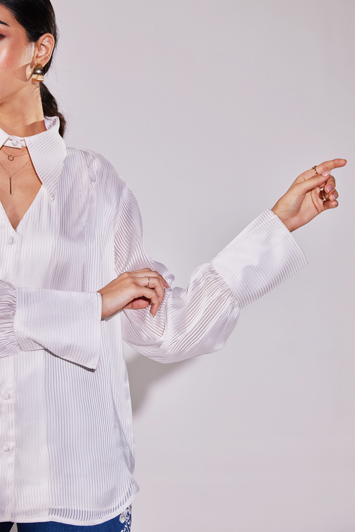 The Bella White Shirt
