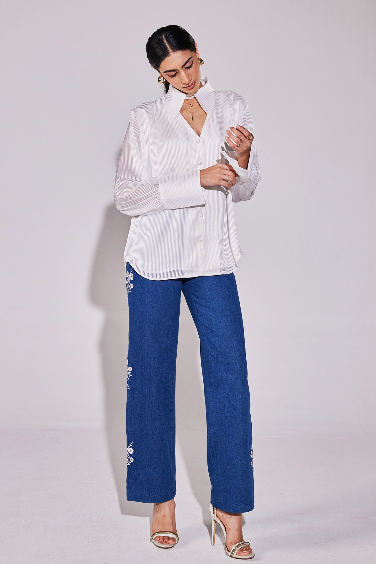 The Bella White Shirt