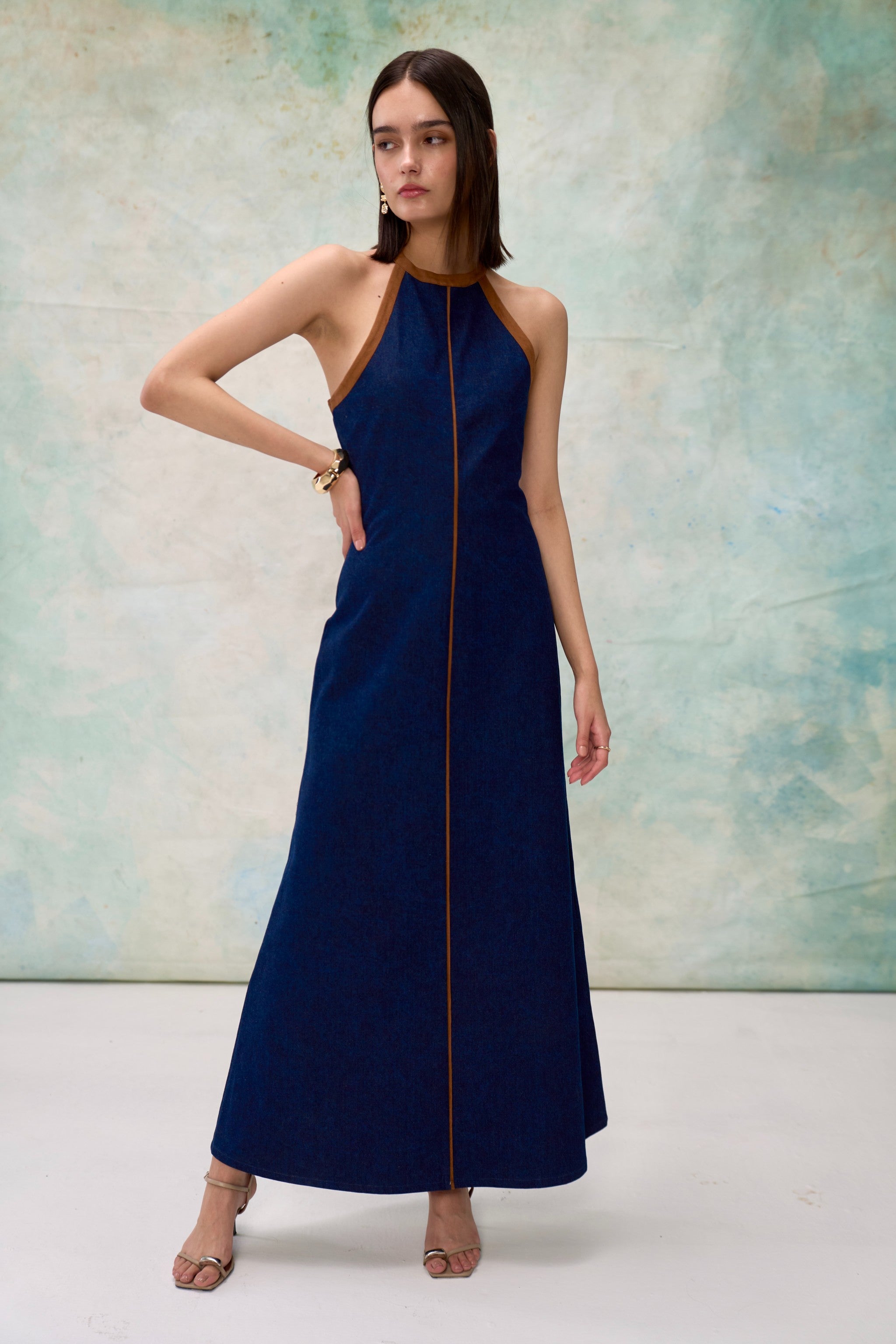 Midnight Muse Denim Dress