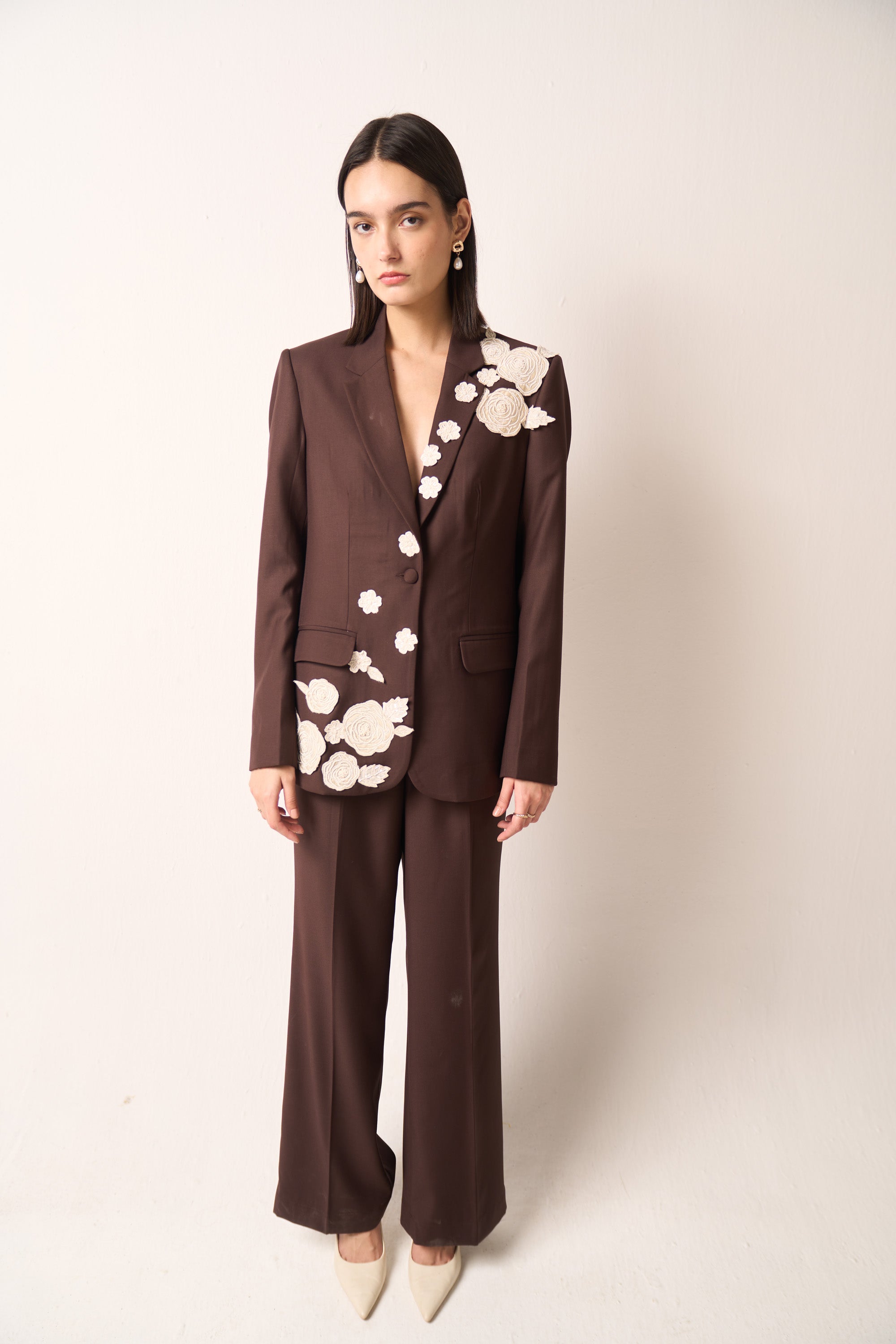 The Mocha Garden Blazer
