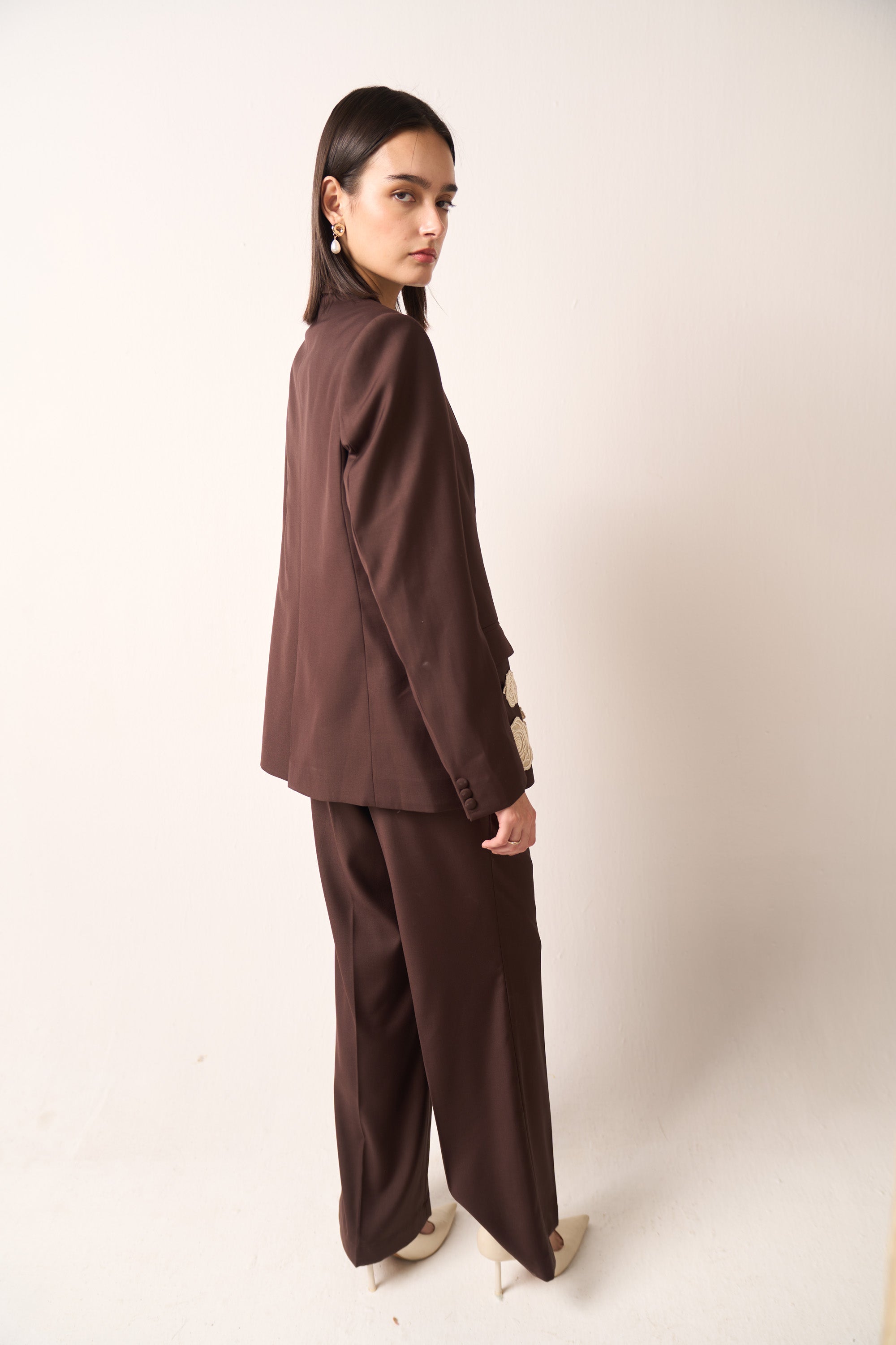 The Mocha Garden Blazer