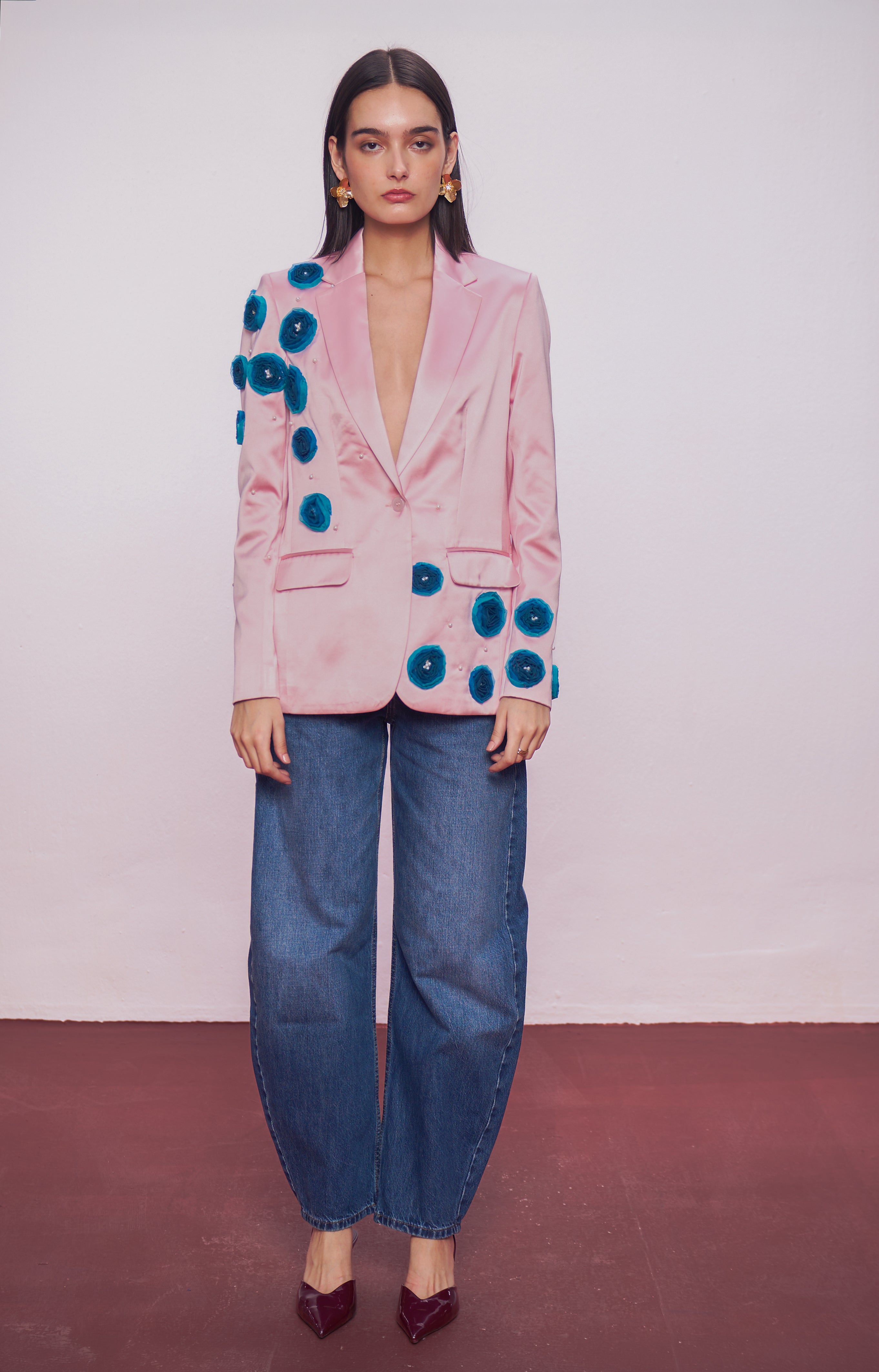 The Blue Bloom Blazer