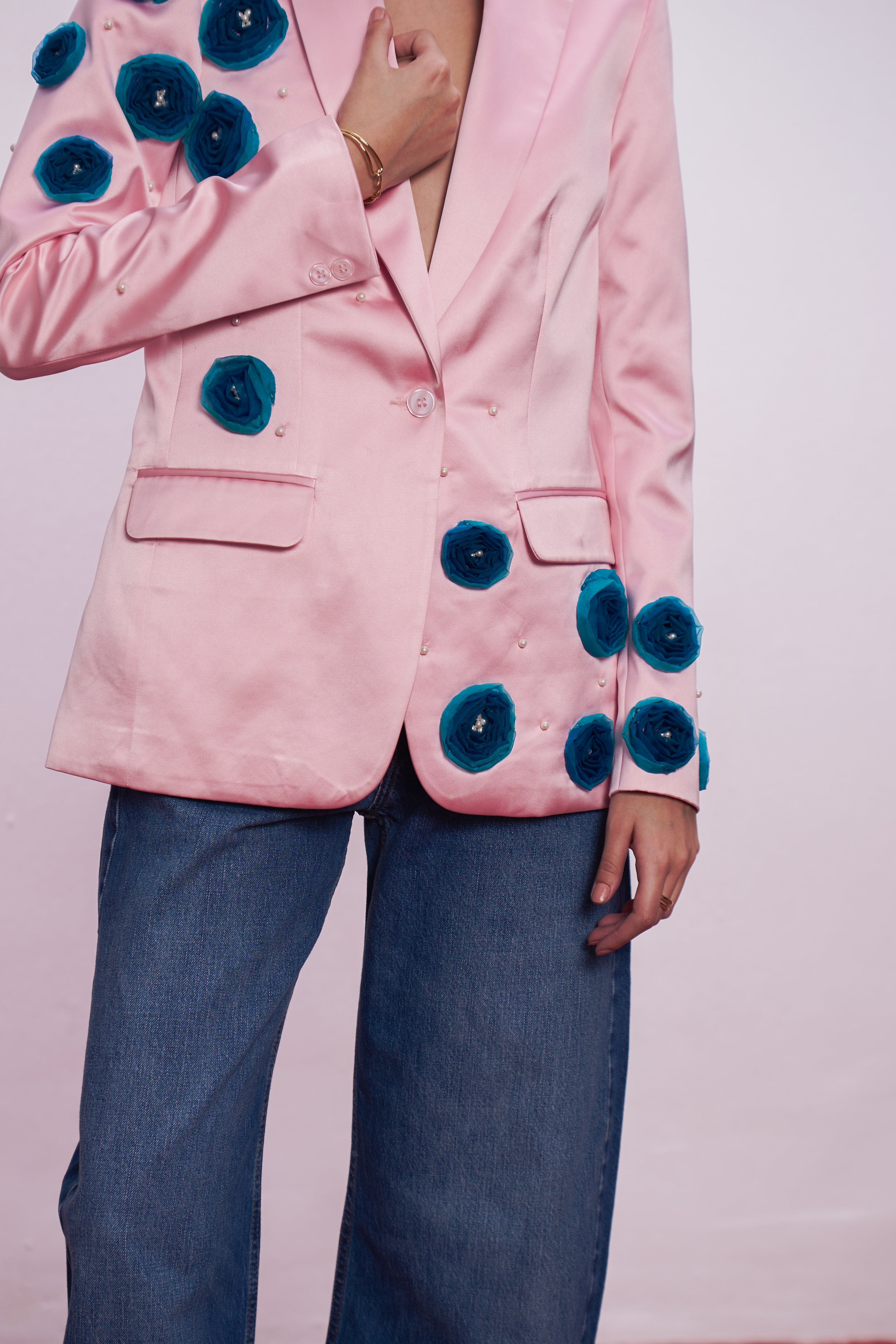 The Blue Bloom Blazer