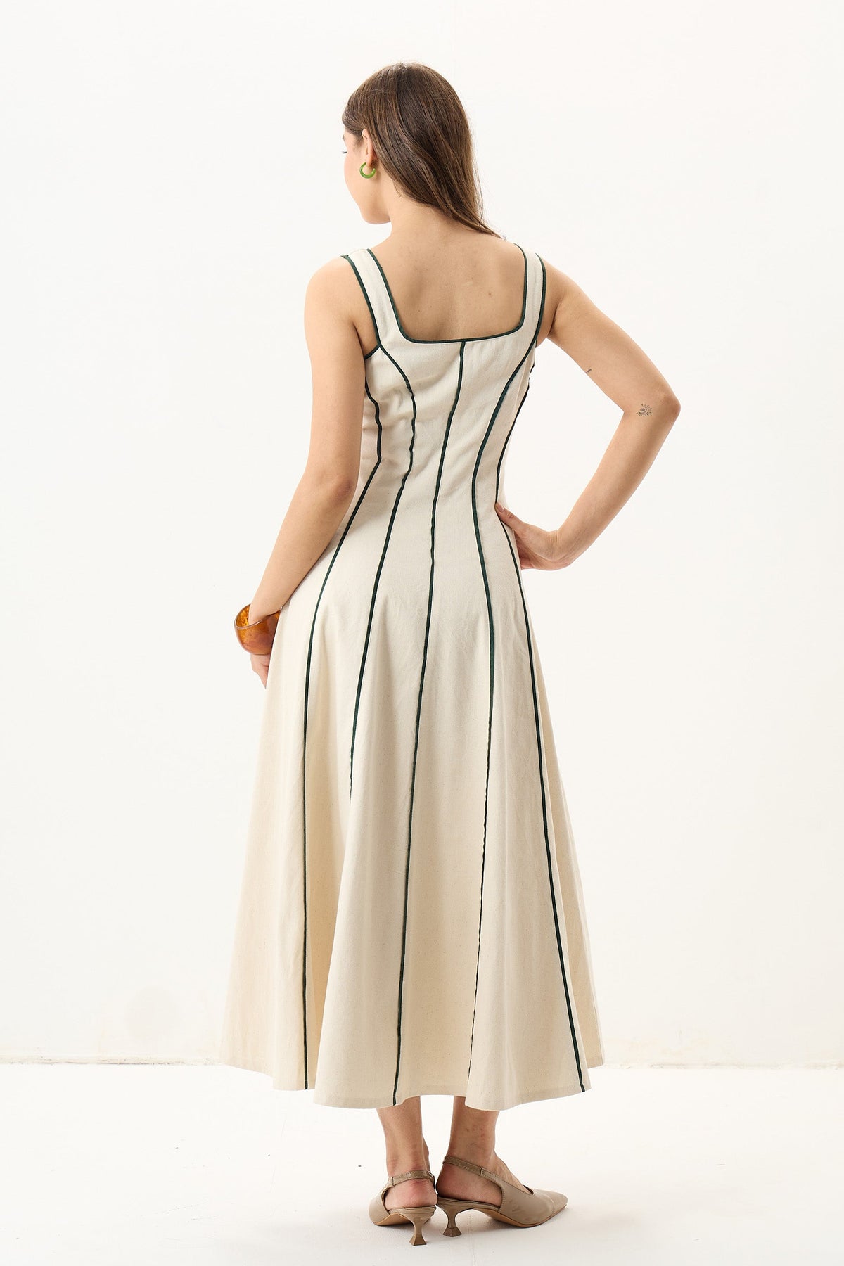 The Ivory Line Dress