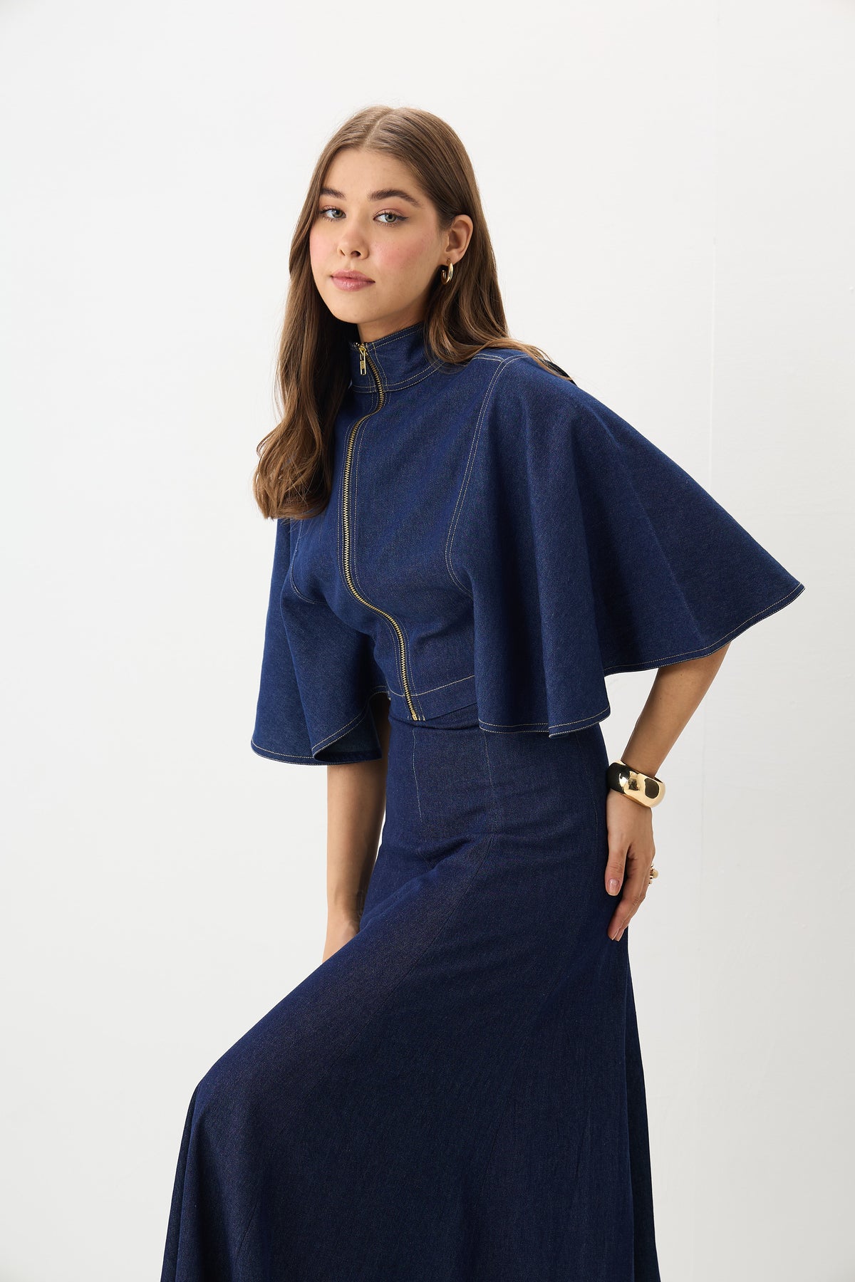 The Indigo Cape Set